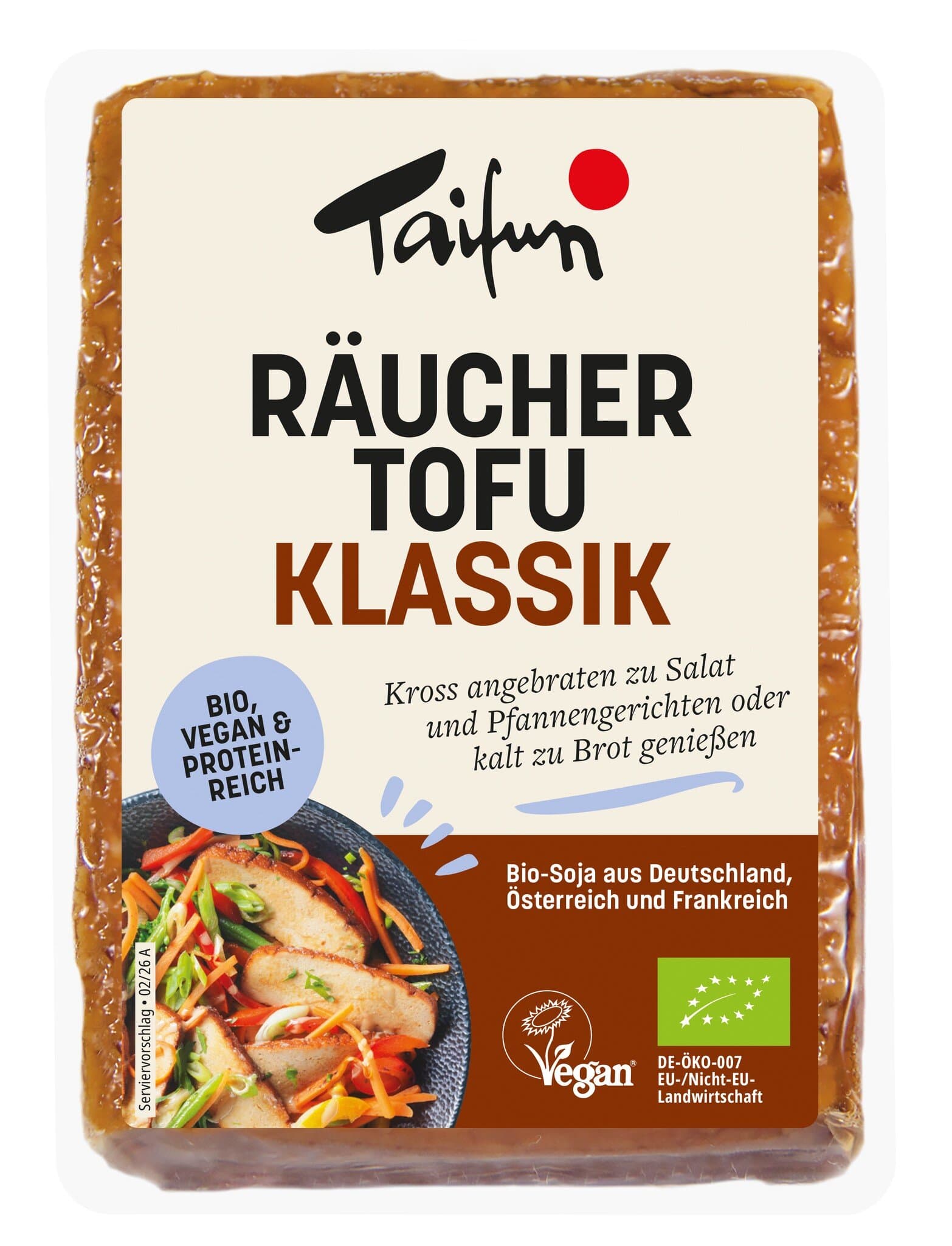 Taifun Räuchertofu