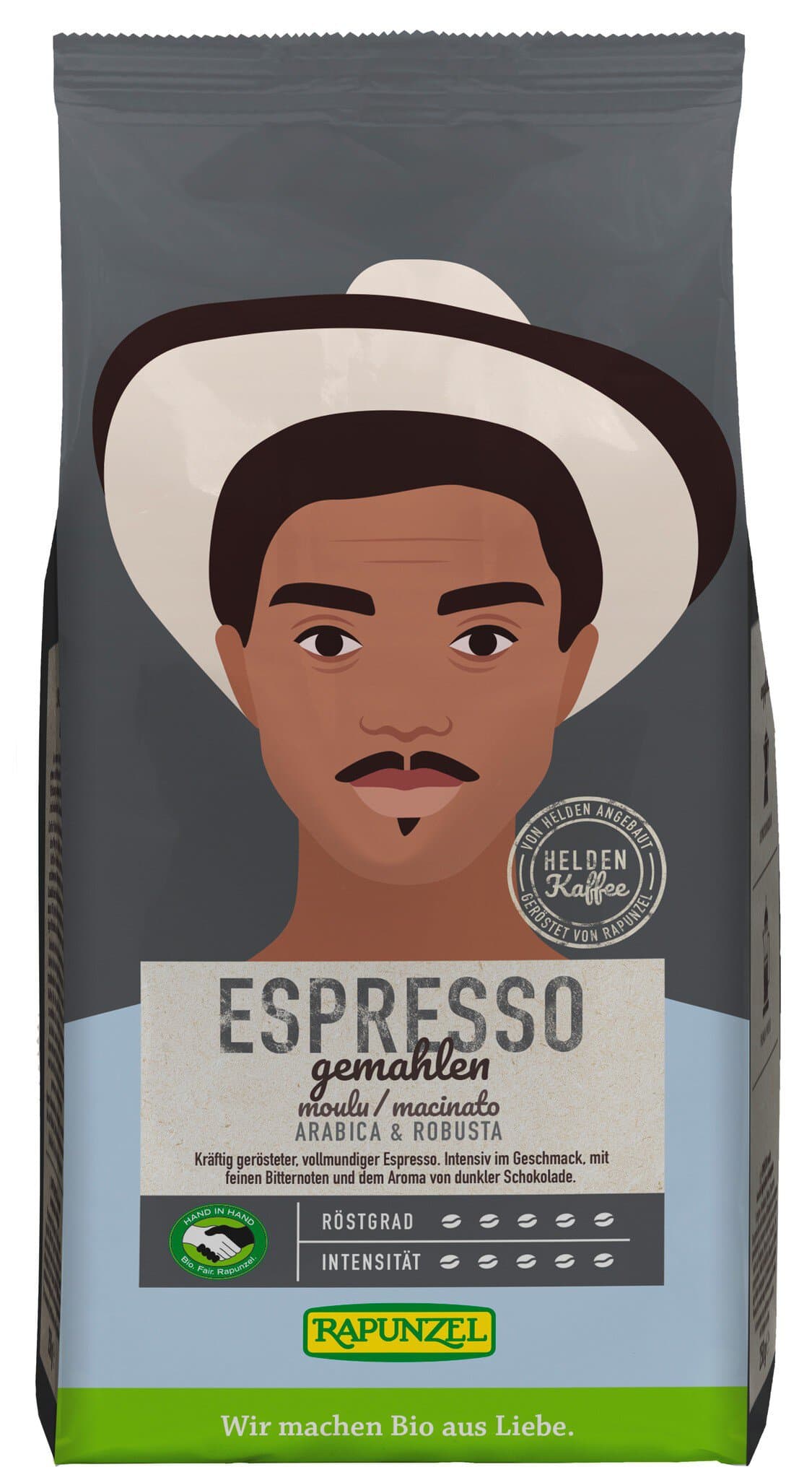 Rapunzel Gusto Espresso gemahlen
