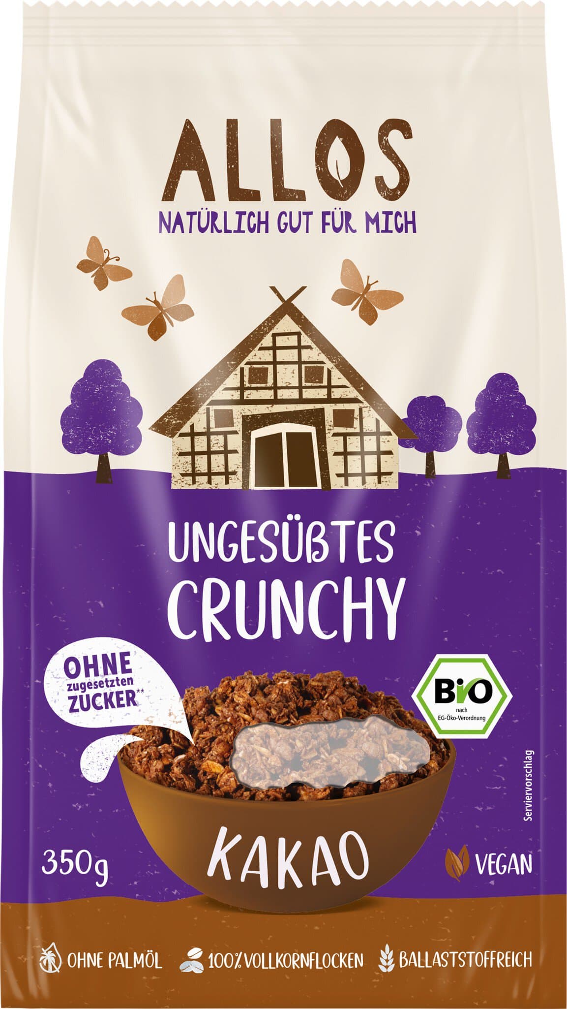 Allos Nutri Ungesüßtes Crunchy Kakao
