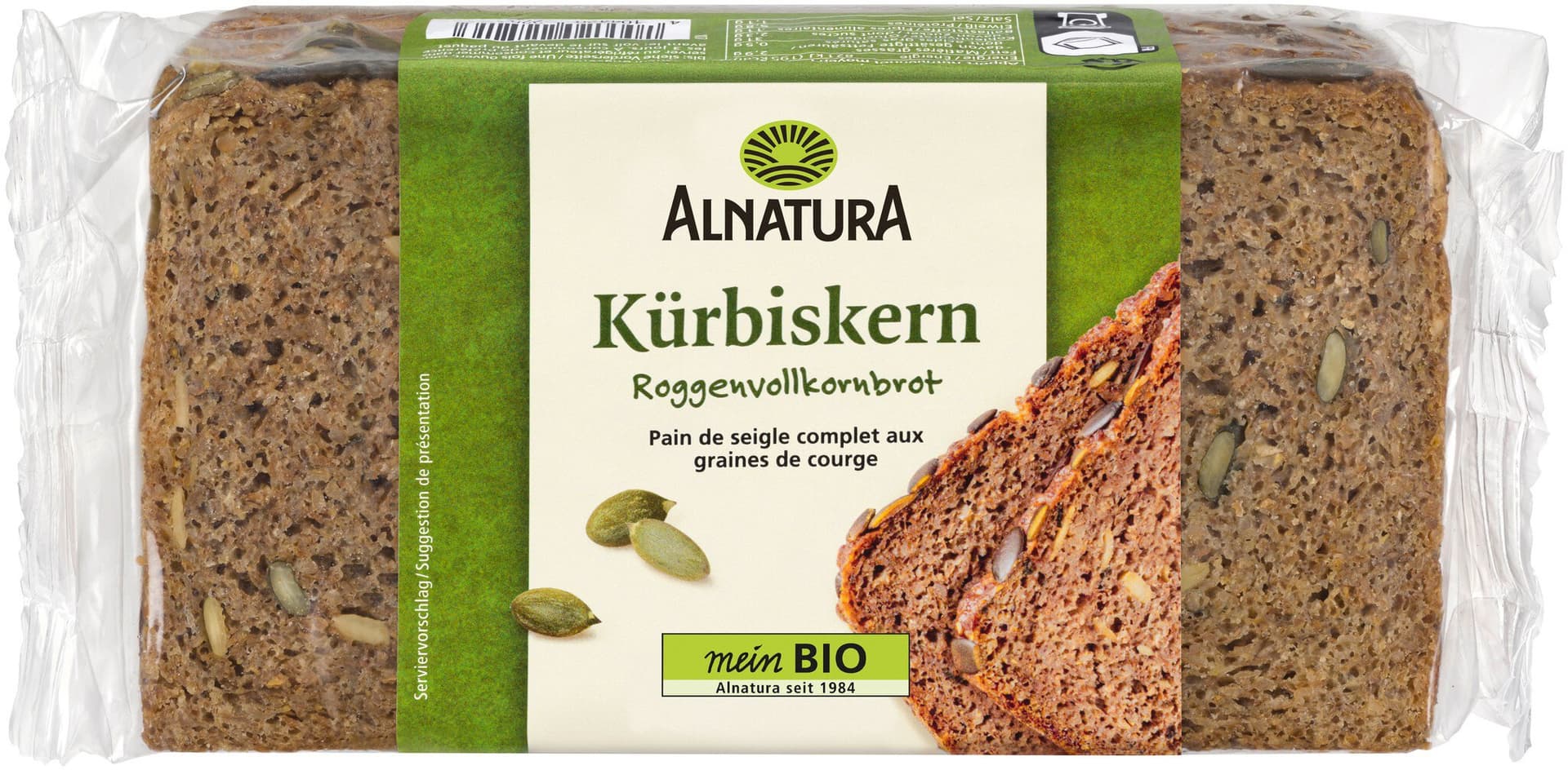 Alnatura Kürbiskernbrot