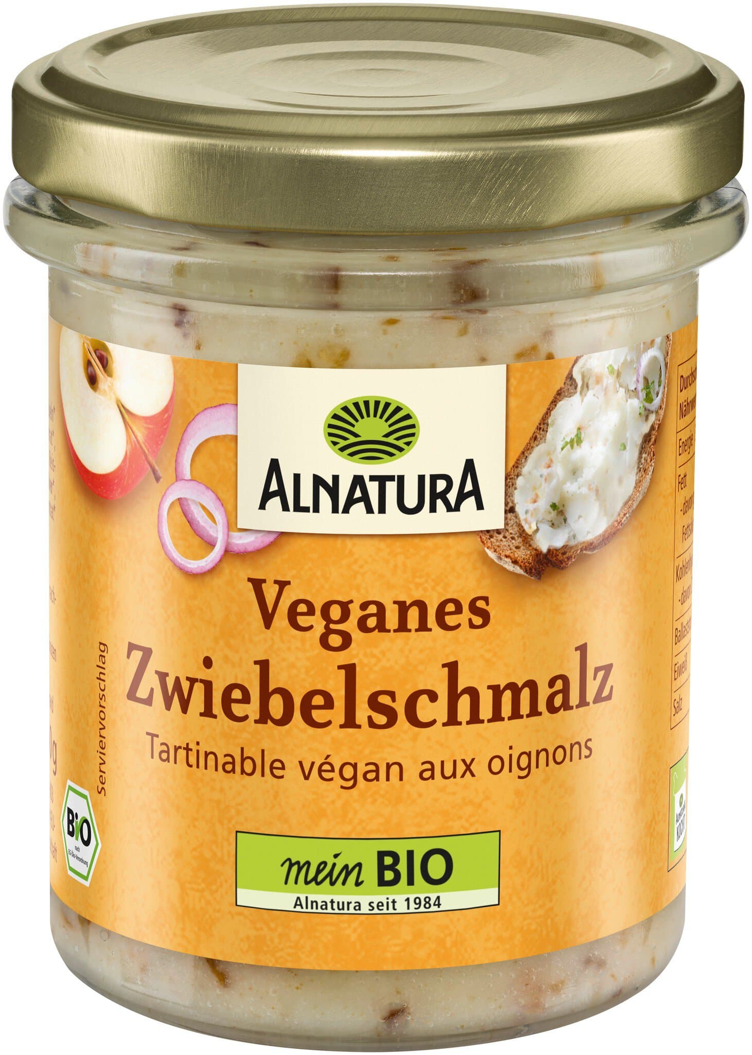 Alnatura Veganes Zwiebelschmalz