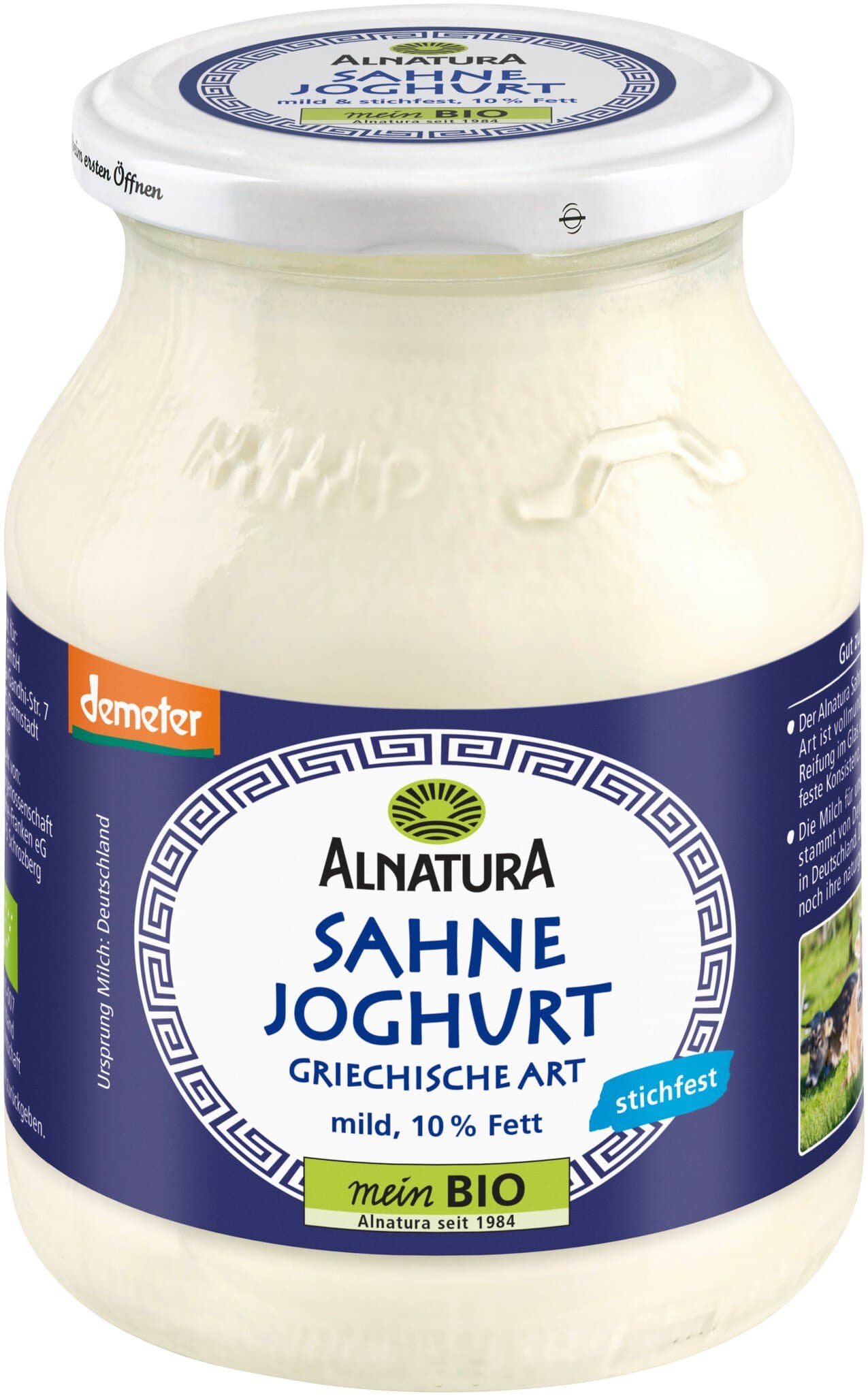 Alnatura Sahnejoghurt Griechische Art