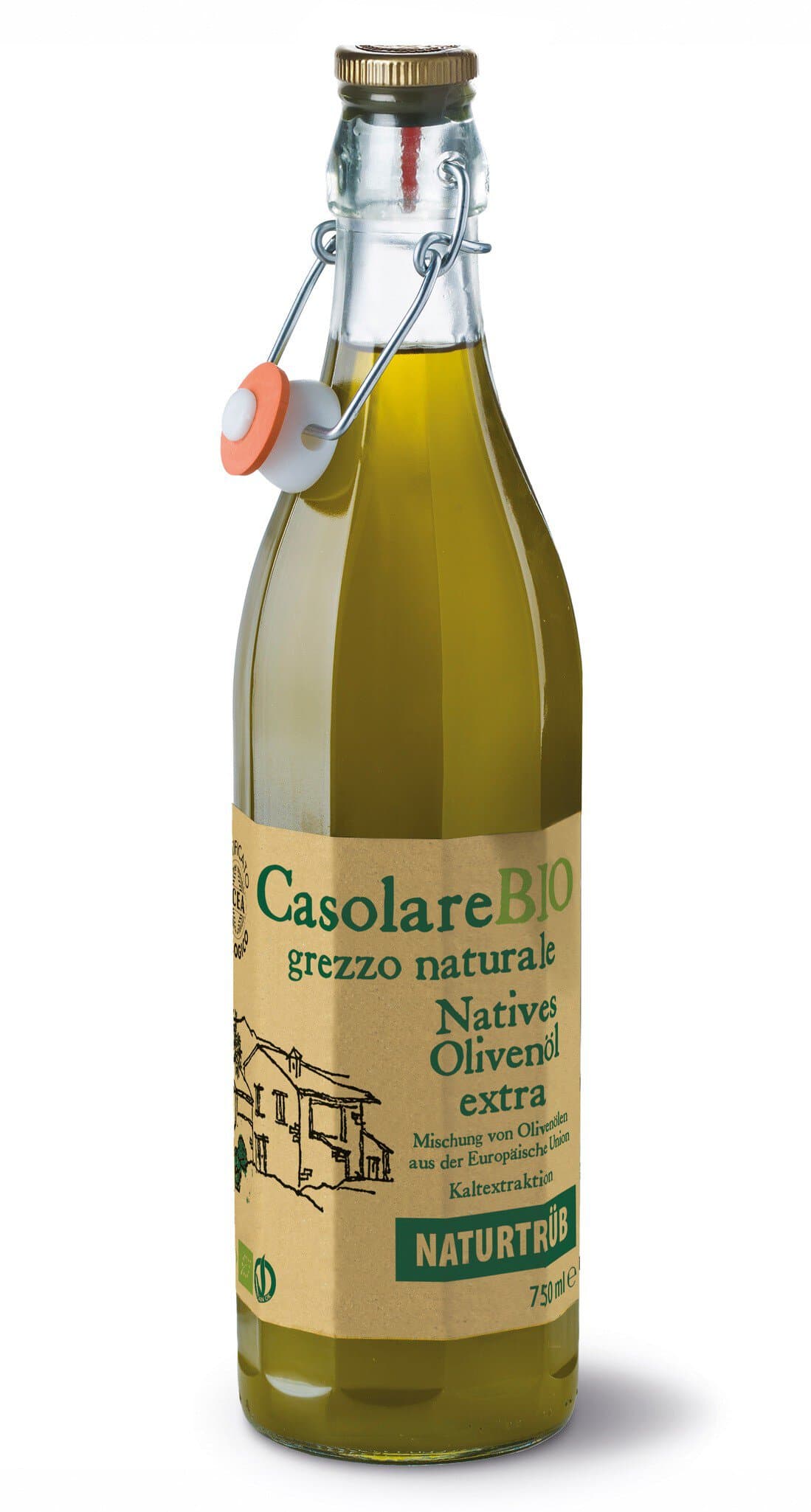 Casolare Bio Olivenöl nativ extra naturtrüb