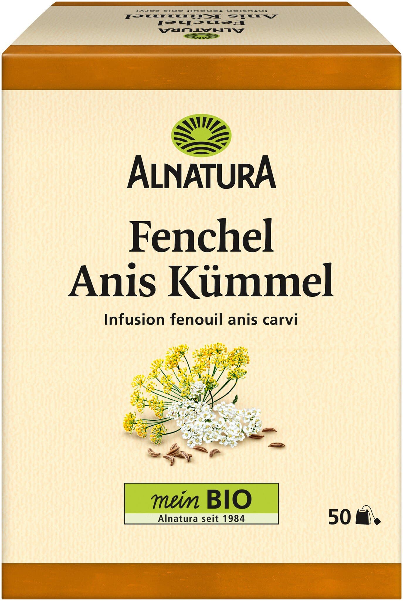 Alnatura Fenchel-Anis-Kümmel-Tee