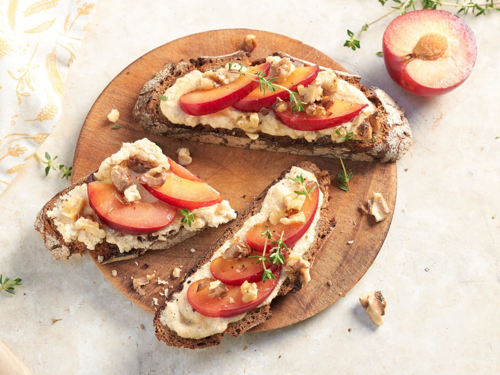 Sommeraufstrich Gebackene Honig-Feta-Creme