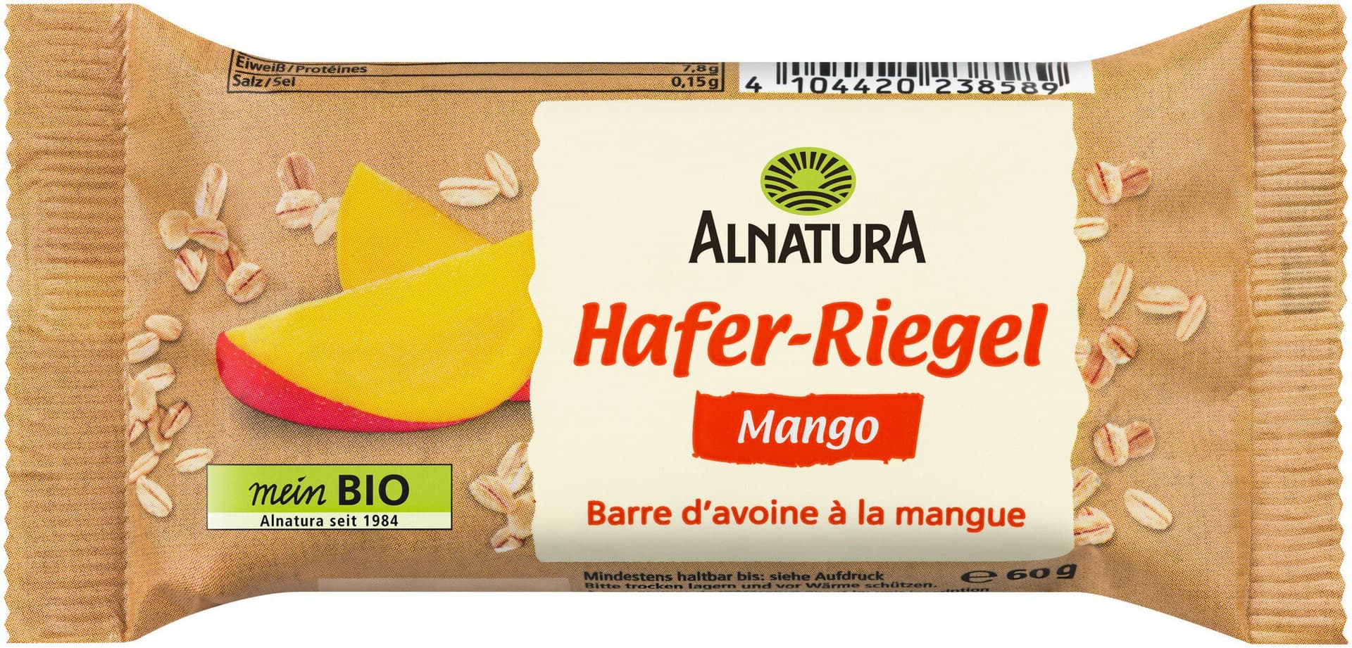 Alnatura Hafer-Riegel Mango