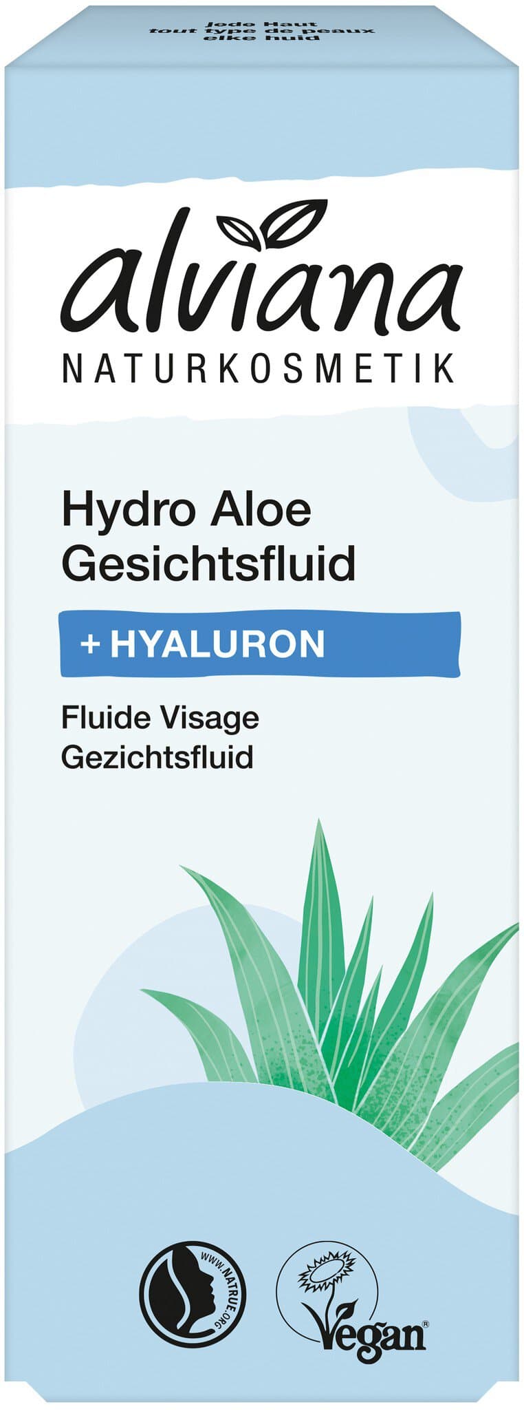 alviana Hydro Aloe Gesichtsfluid mit Bio-Aloe Vera