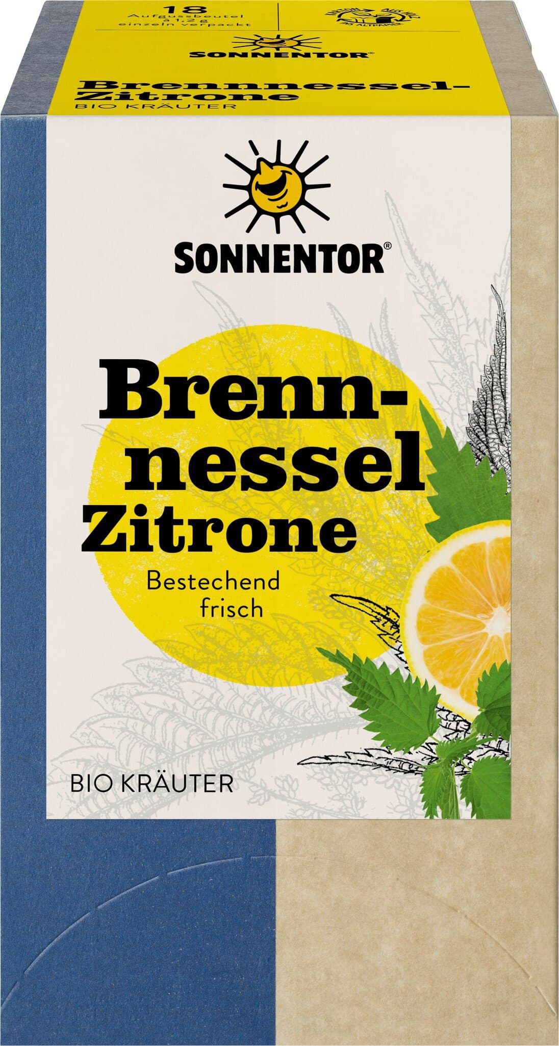 Sonnentor Brennnessel Zitronentee 18 Btl.