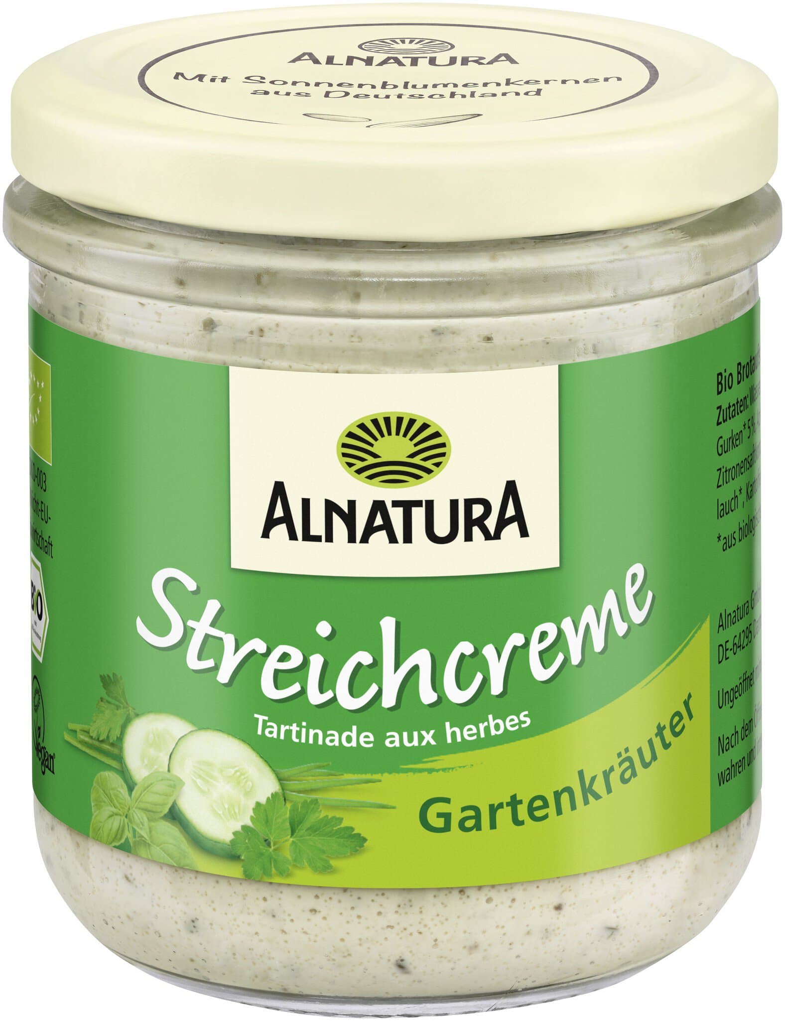 Alnatura Streichcreme Gartenkräuter