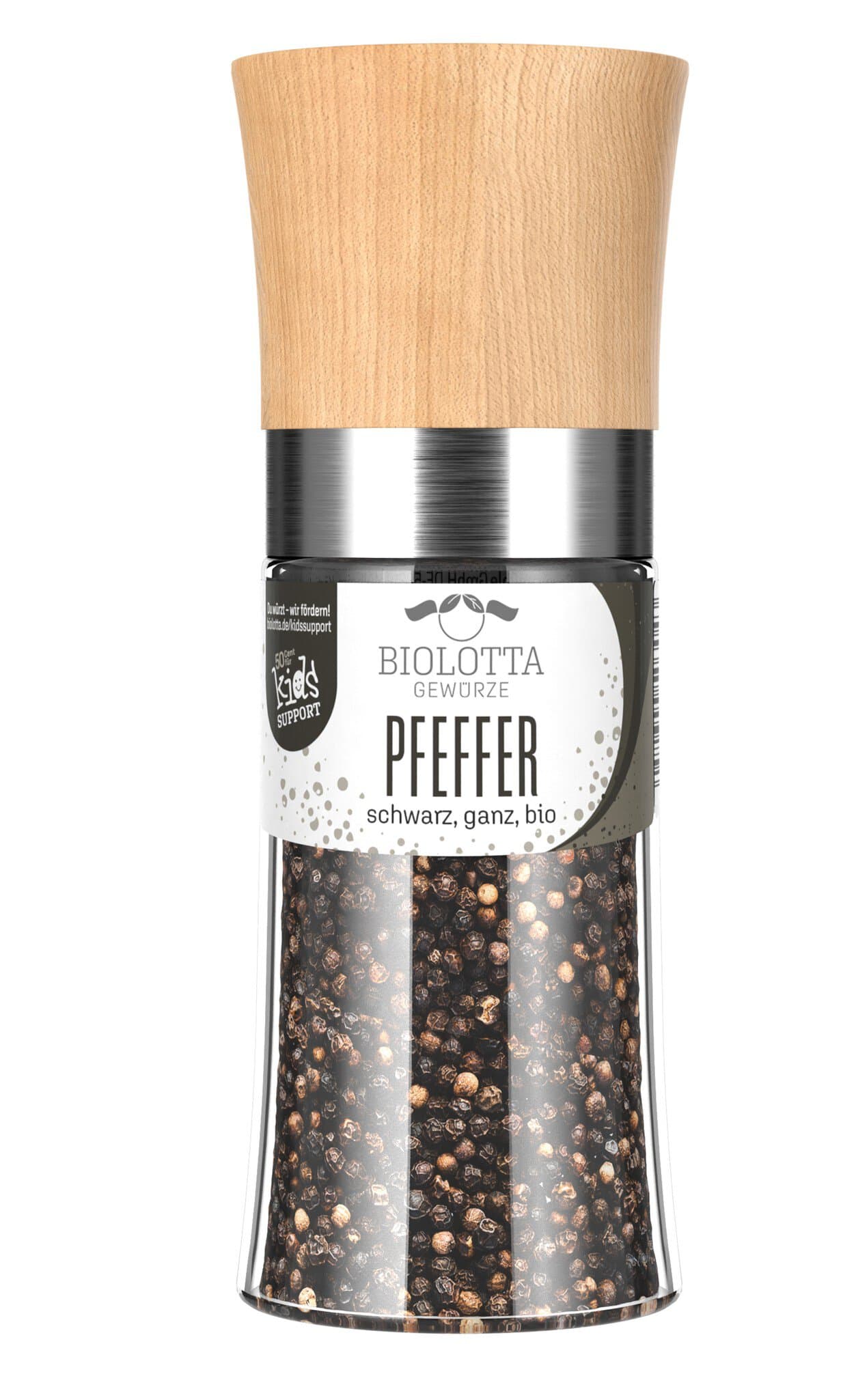 Biolotta Pfeffer schwarz ganz