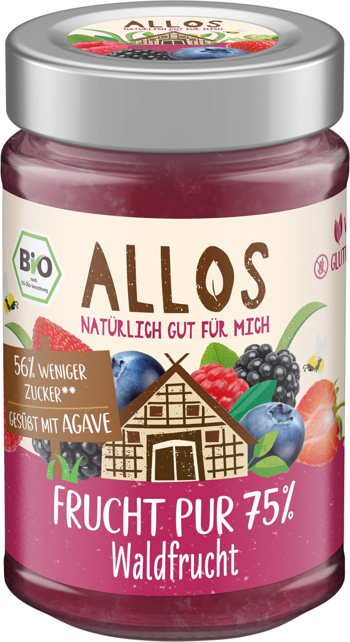 Allos Frucht Pur Waldfrucht