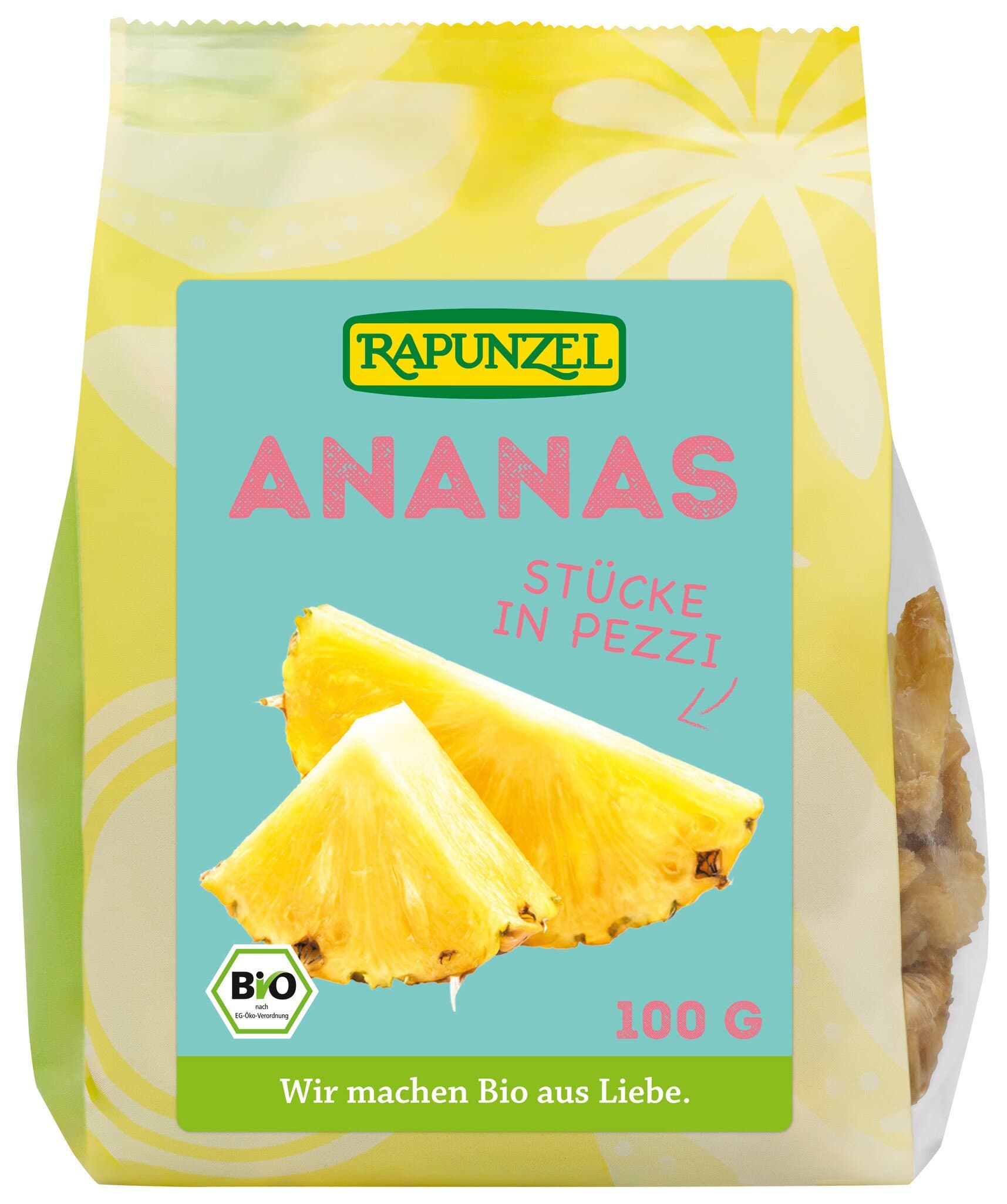 Rapunzel Ananasstücke getrocknet