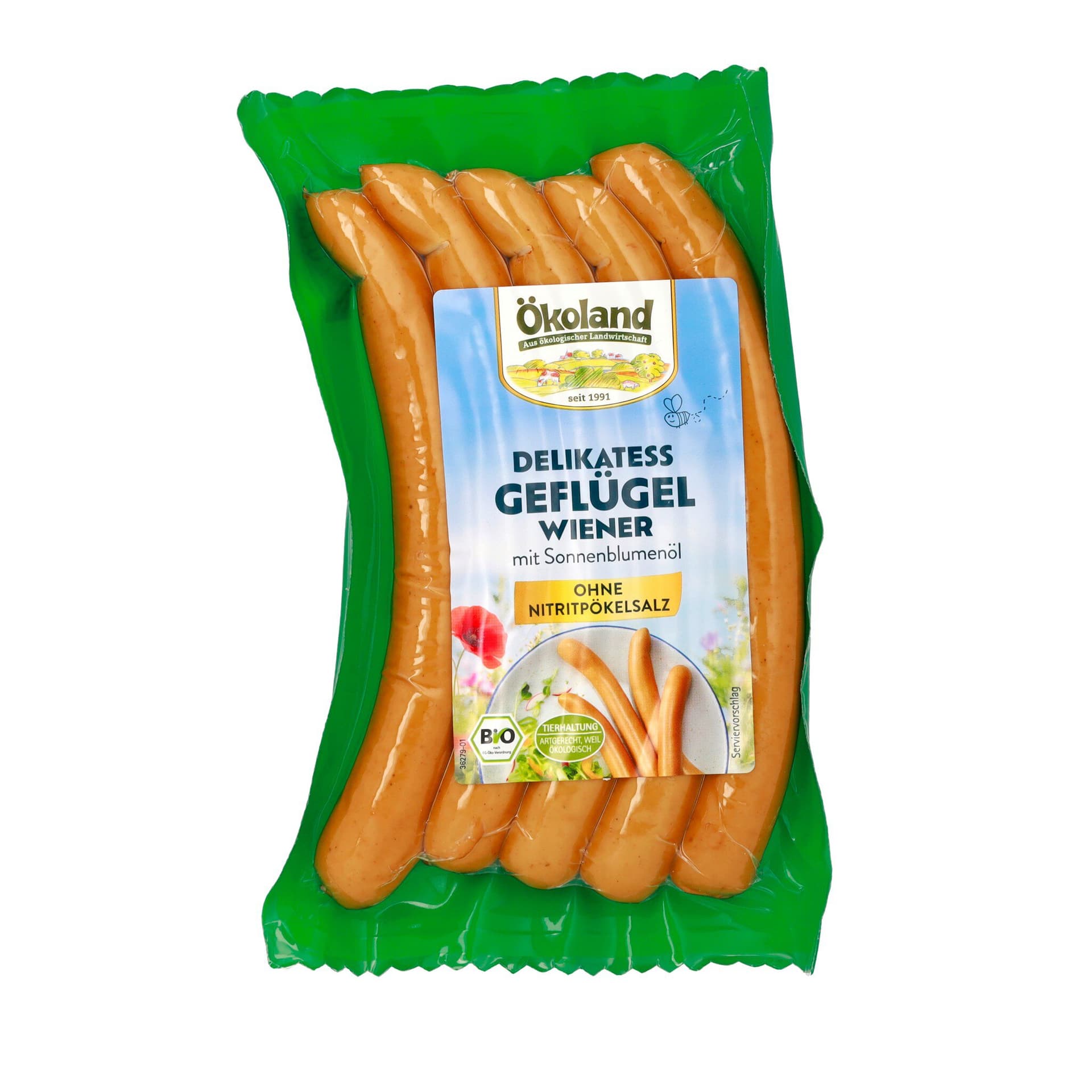Ökoland Delikatess Geflügel Wiener