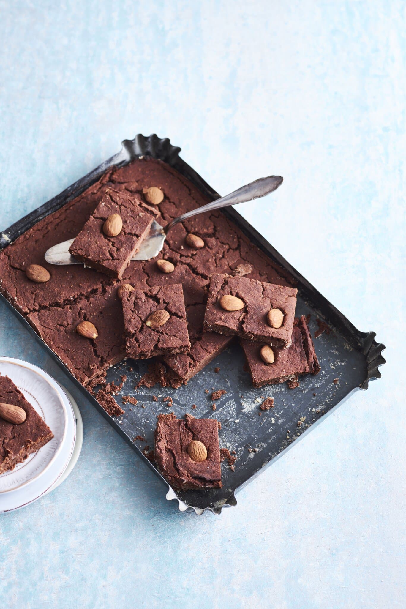 Kidneybohnen-Mandel-Brownies