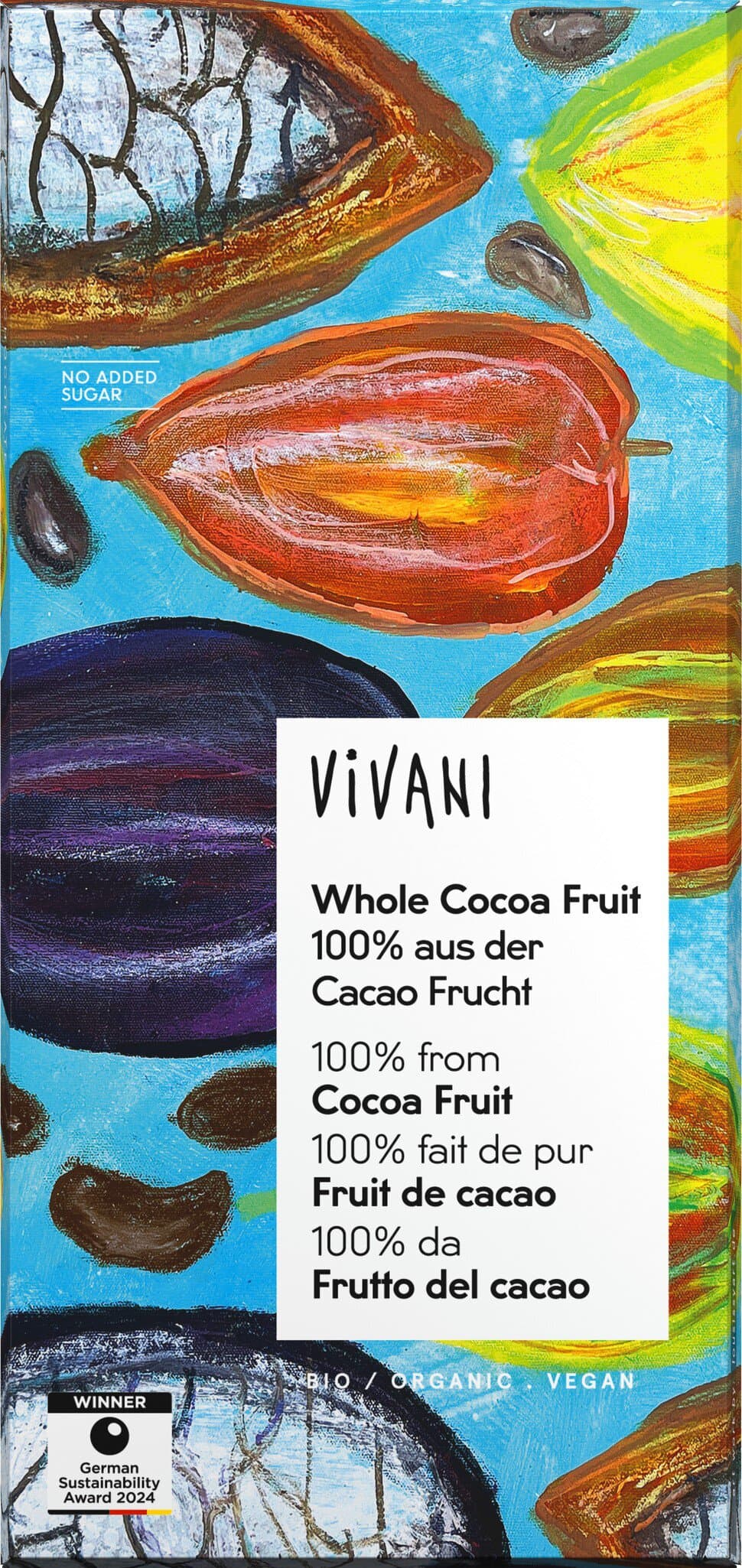 Vivani Whole Cocoa Fruit 100%