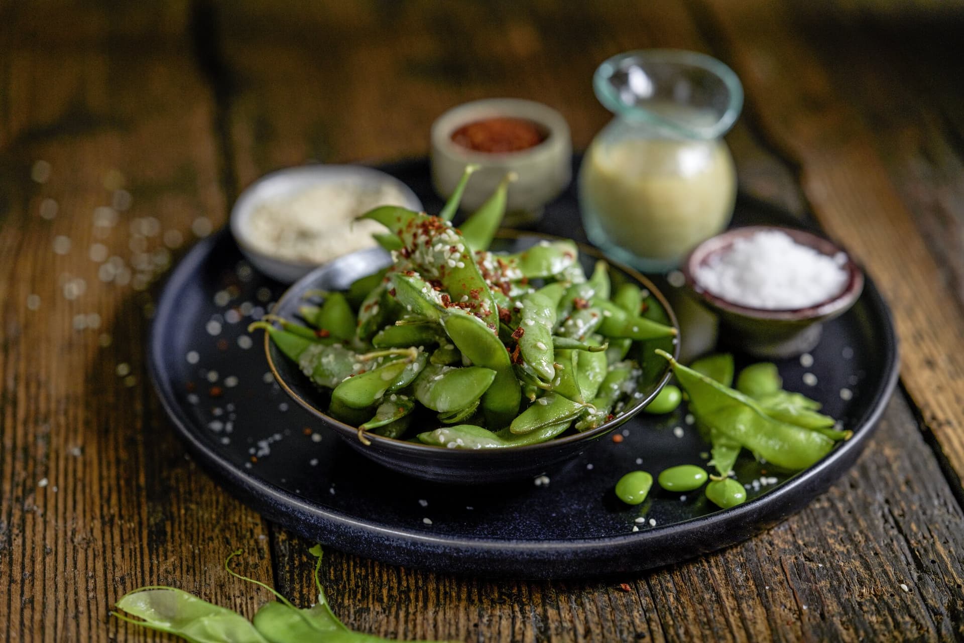 Edamame mit Miso