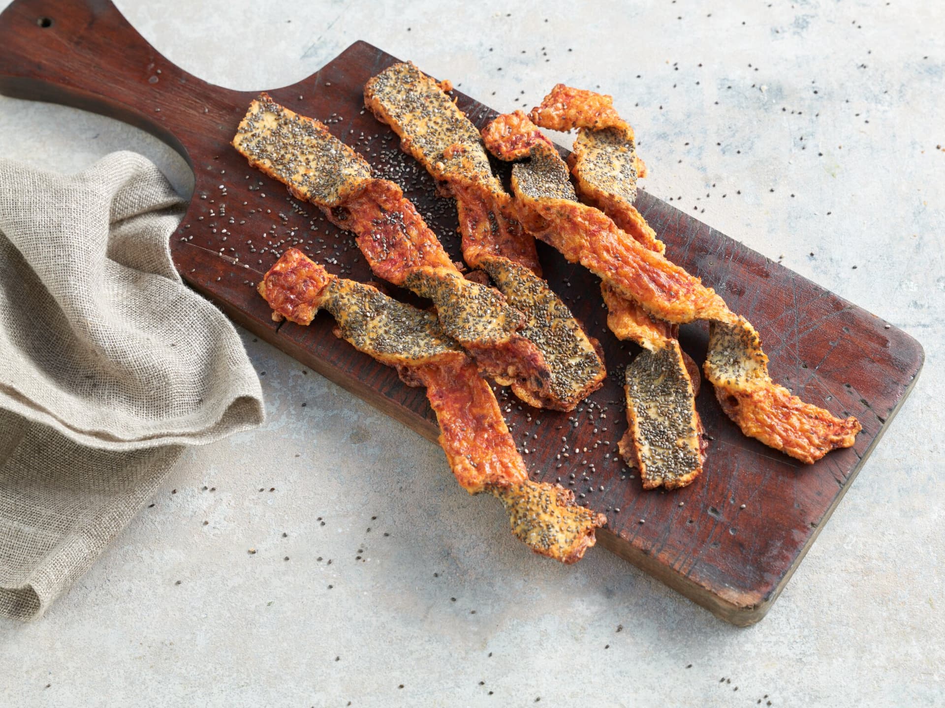 Low-Carb-Knusperstangen