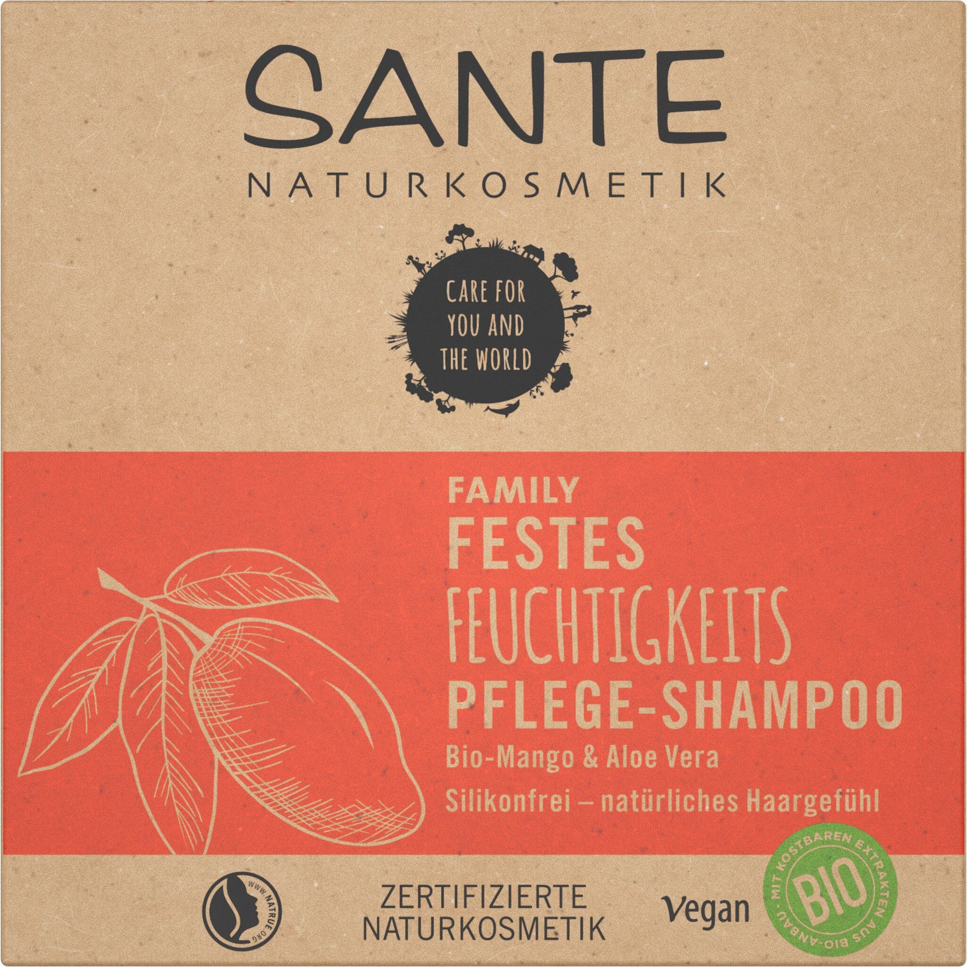 Sante FAMILY Festes Shampoo Feuchtigkeits-Pflege