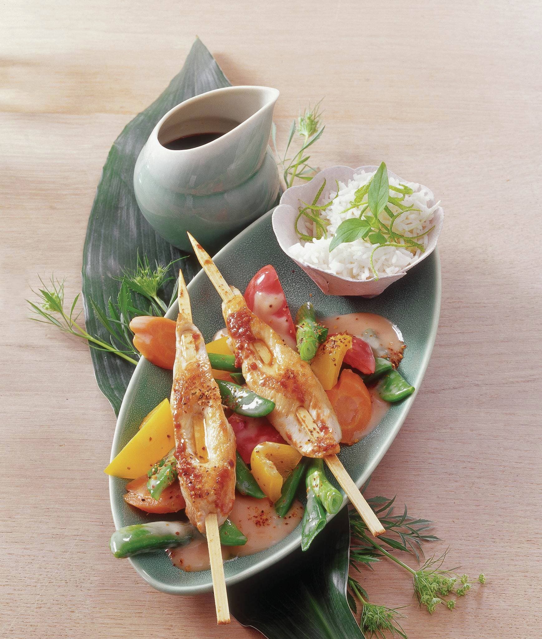 Hähnchen-Satay