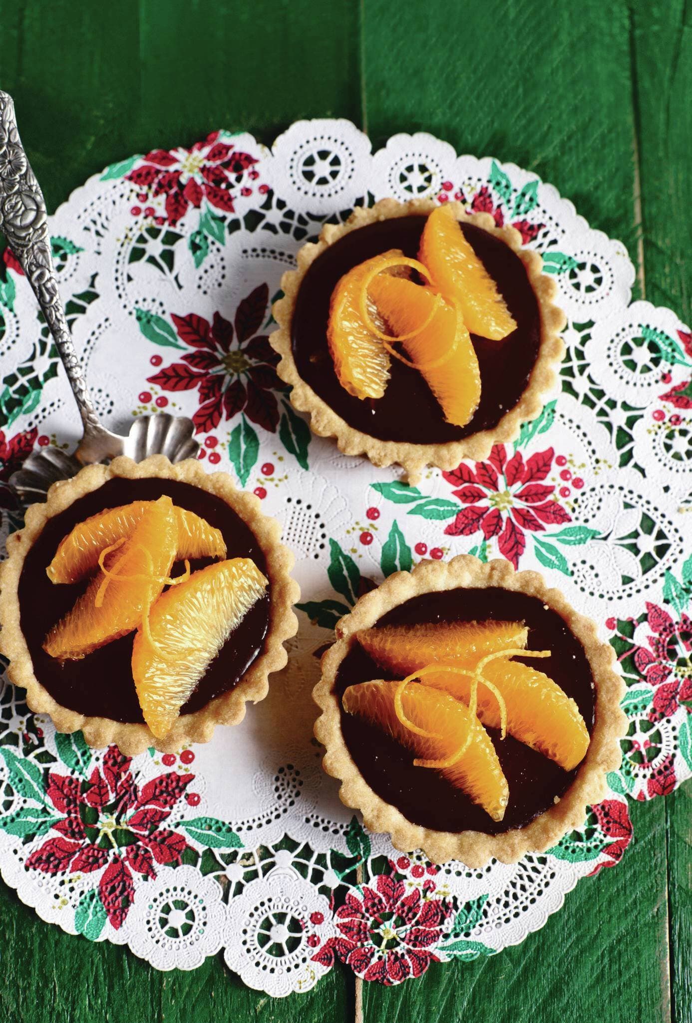 Orangen-Schokoladen-Tartelettes