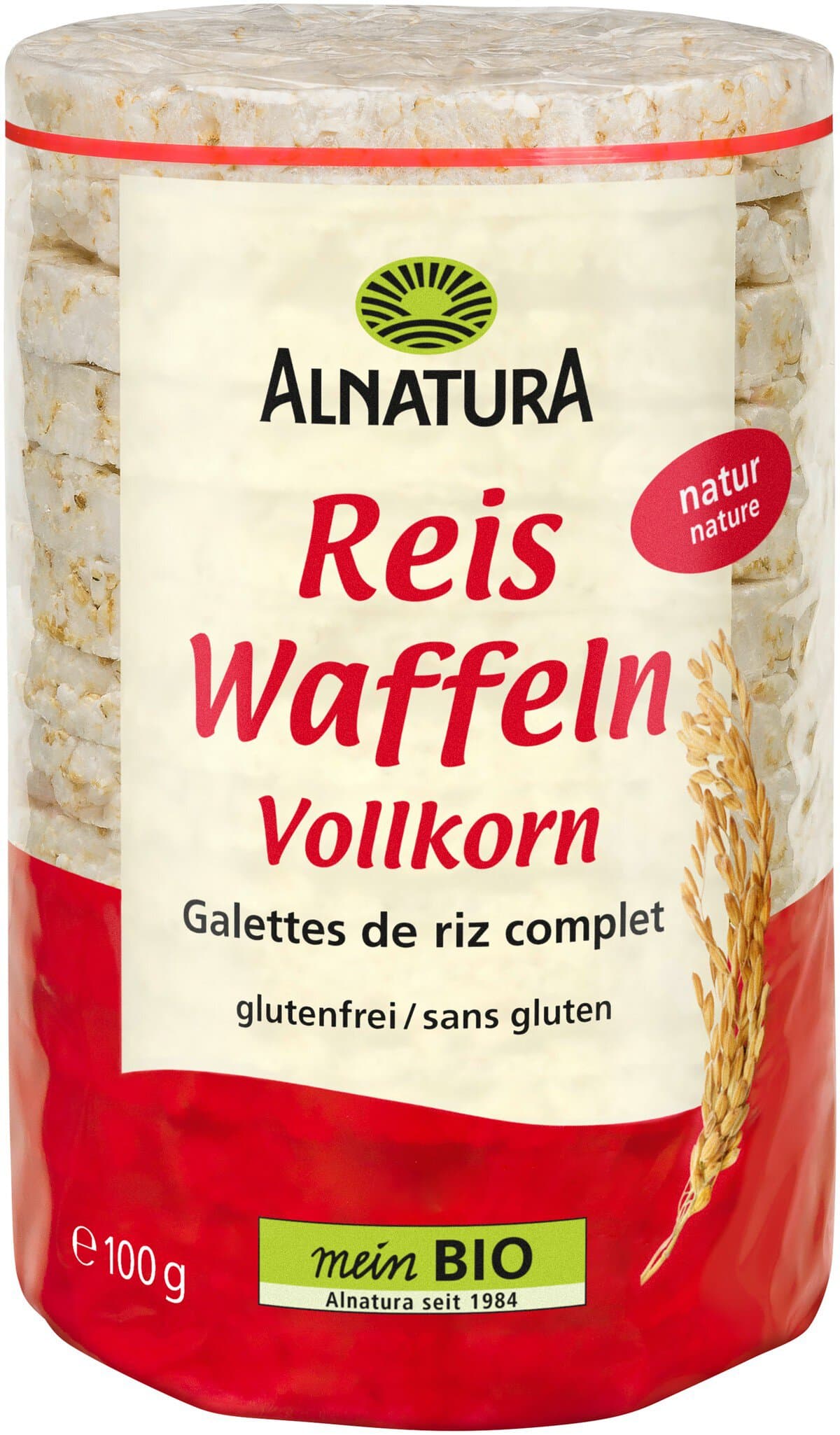Alnatura Reiswaffeln Vollkorn Natur