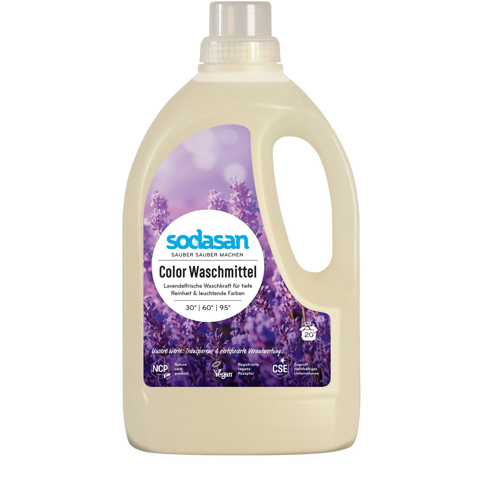 Sodasan Colorwaschmittel Lavendel
