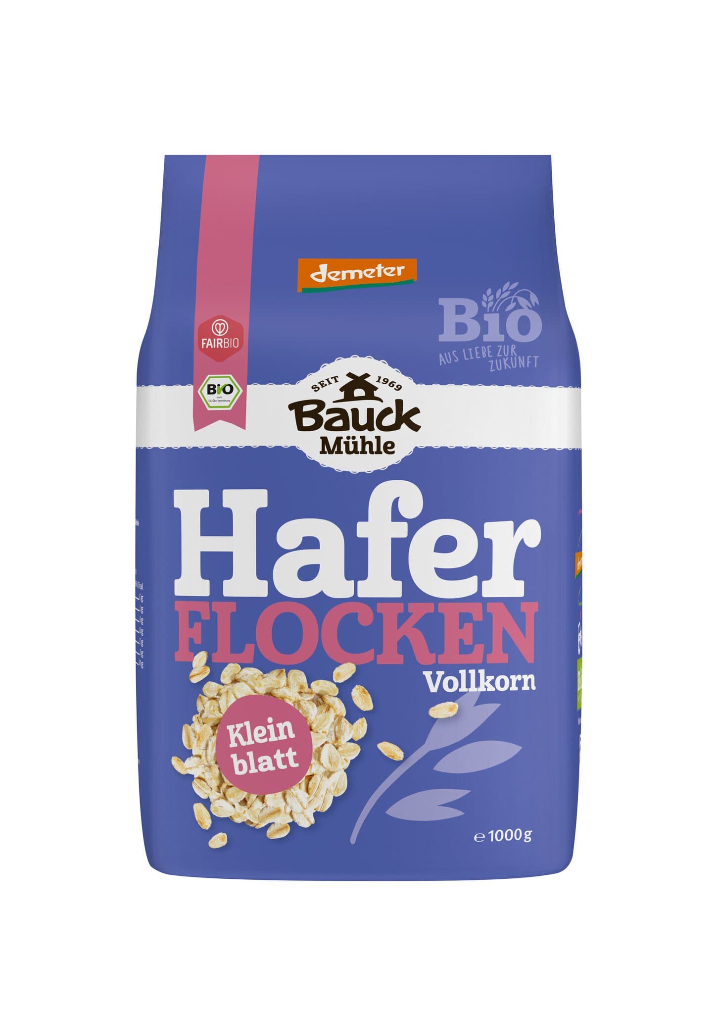Bauckmühle Haferflocken Kleinblatt demeter