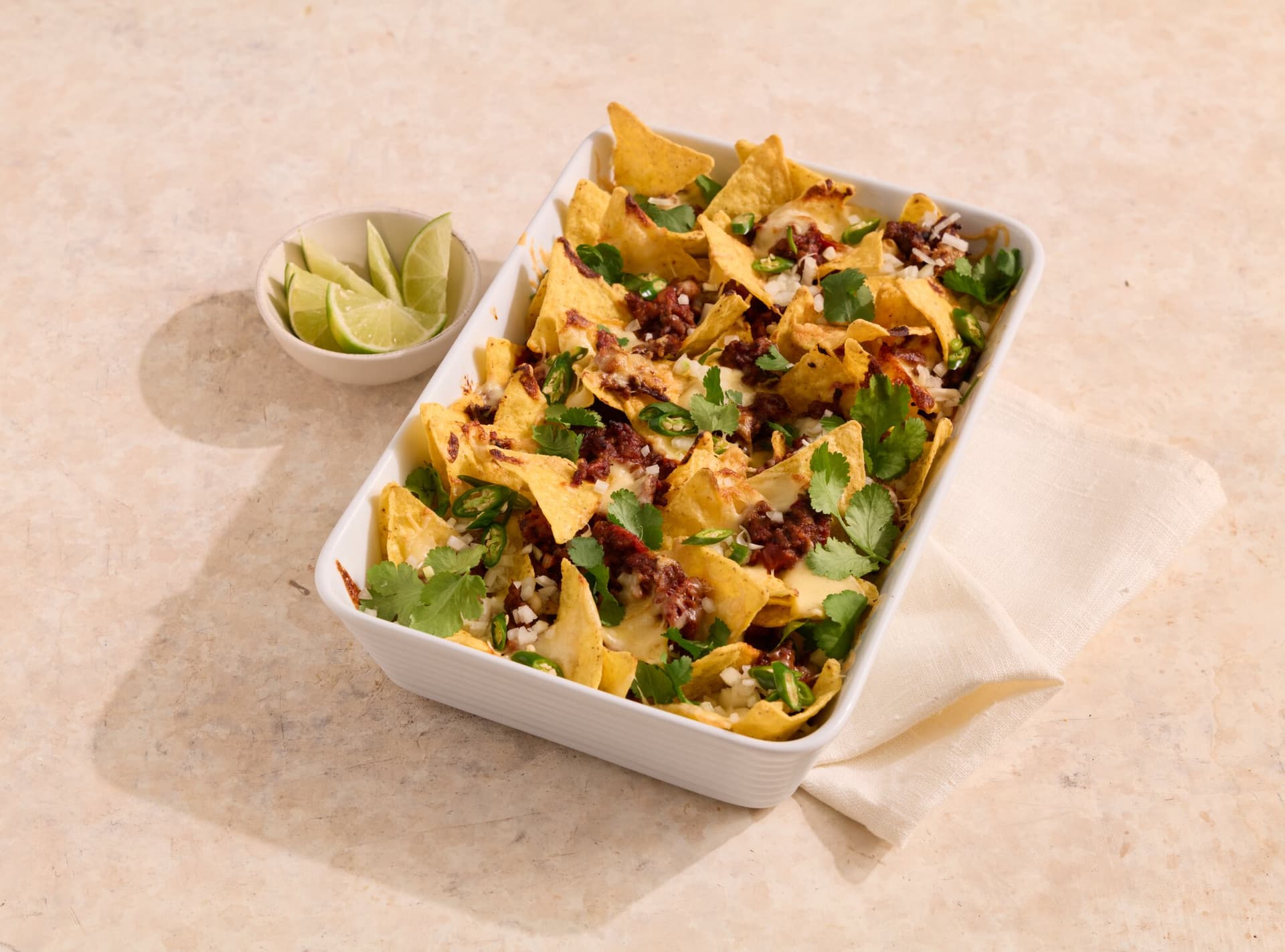 Nachos au chili et au fromage