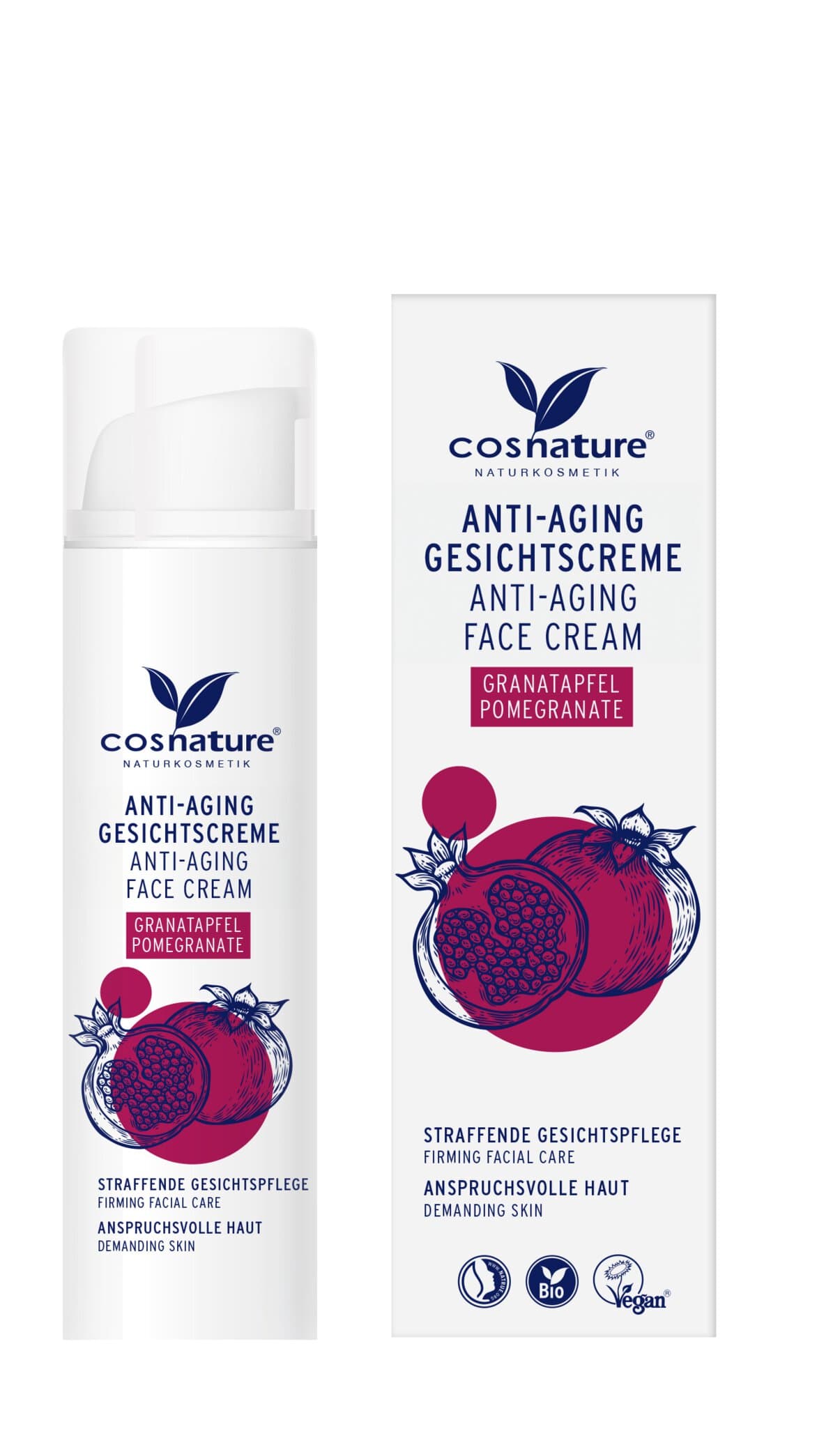cosnature Allround Gesichtscreme Granatapfel