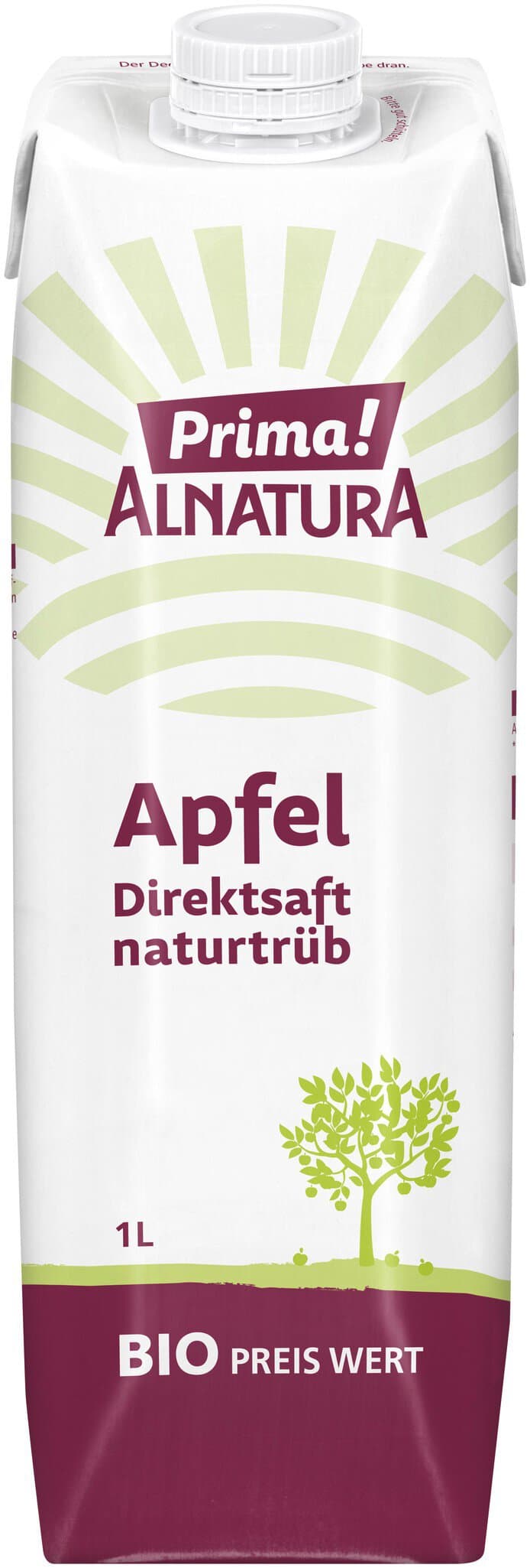 Prima! Alnatura Apfelsaft naturtrüb