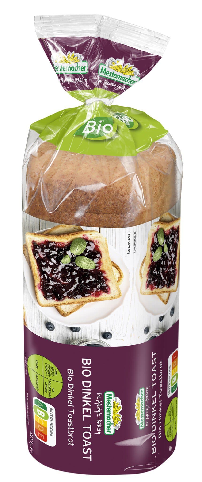 Mestemacher Dinkel Toastbrot