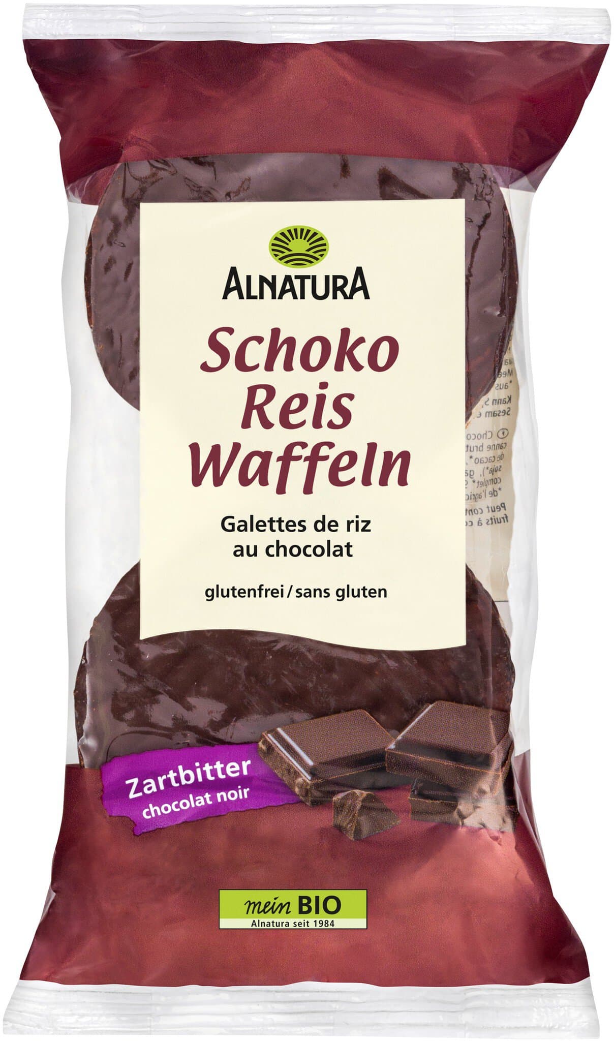 Alnatura Schoko-Reiswaffeln Zartbitter