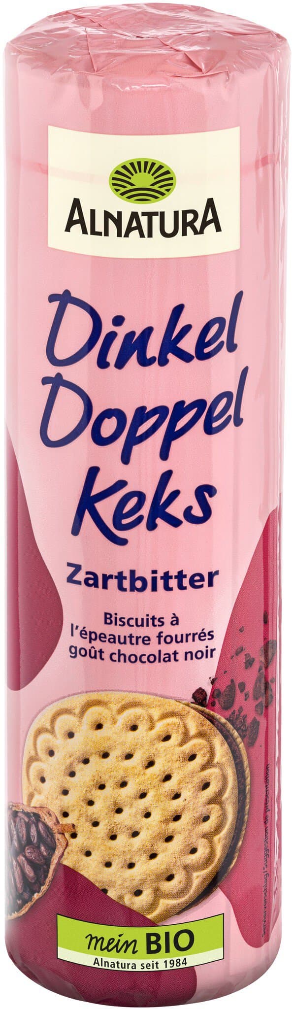 Alnatura Dinkel-Doppelkeks Zartbitter