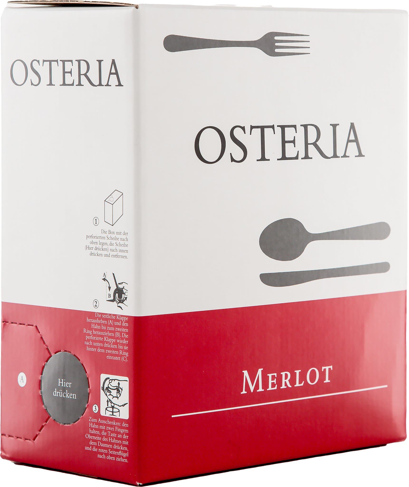 Osteria Merlot Bag in Box