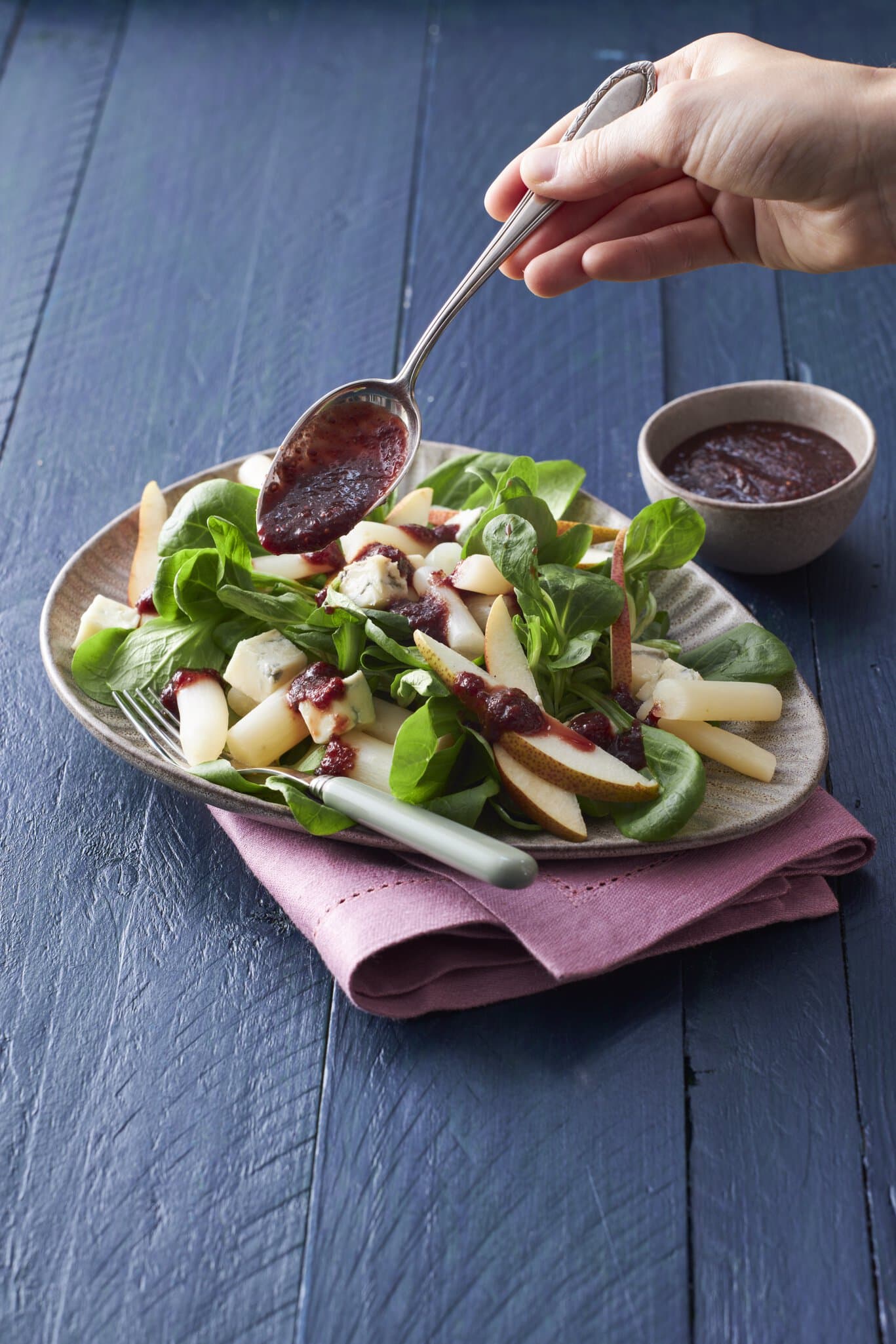 Schwarzwurzel-Gorgonzola-Salat