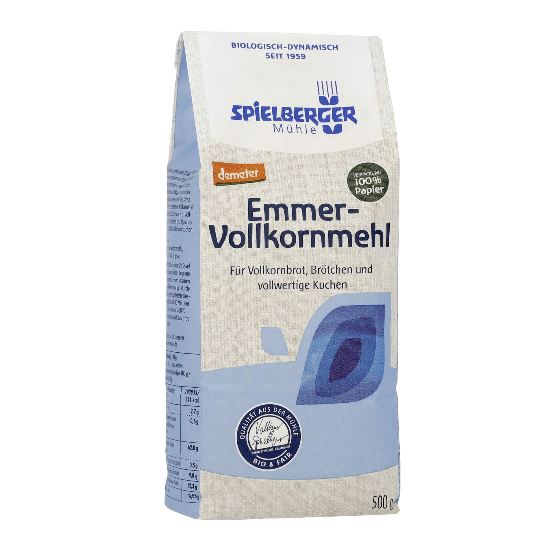 Spielberger Emmer-Vollkornmehl