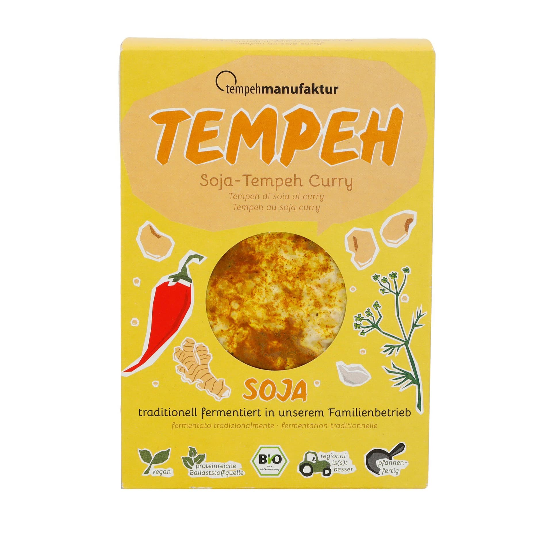 Tempehmanufaktur Tempeh Curry