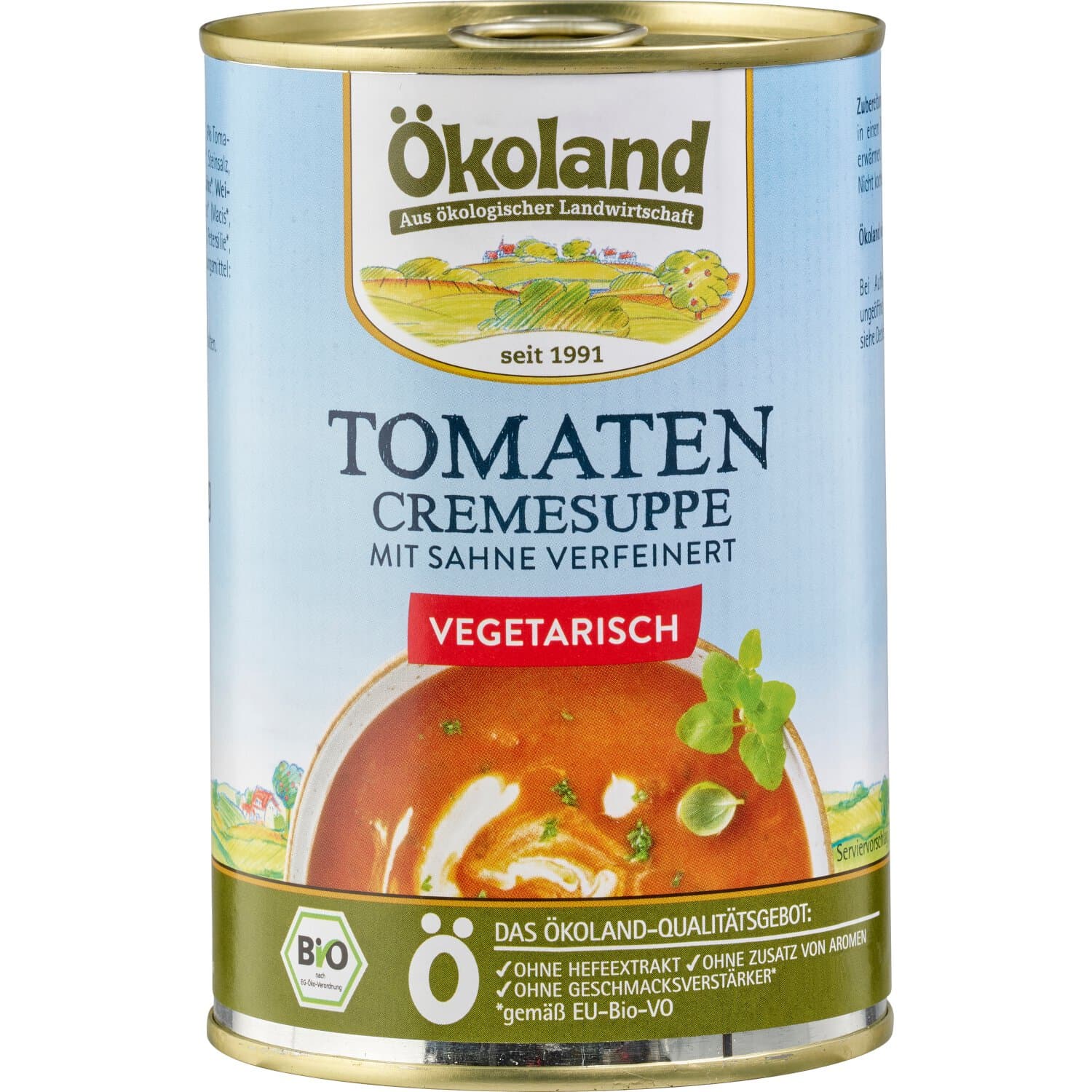 Ökoland Tomaten-Cremesuppe