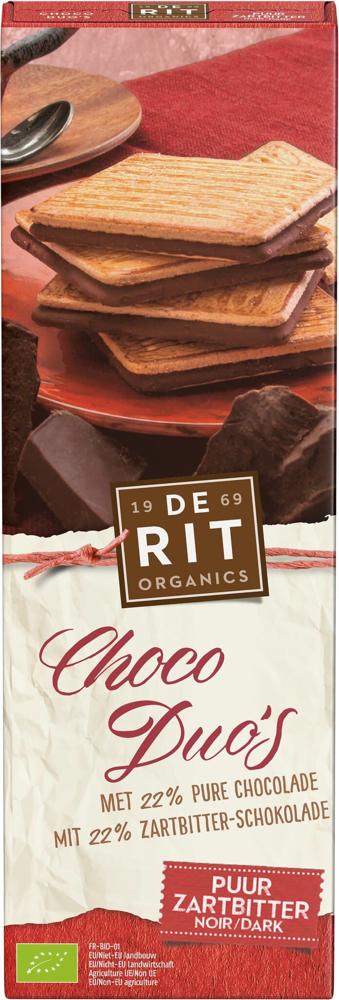 De Rit Sandwich Biscuit Zartbitterschokoalde