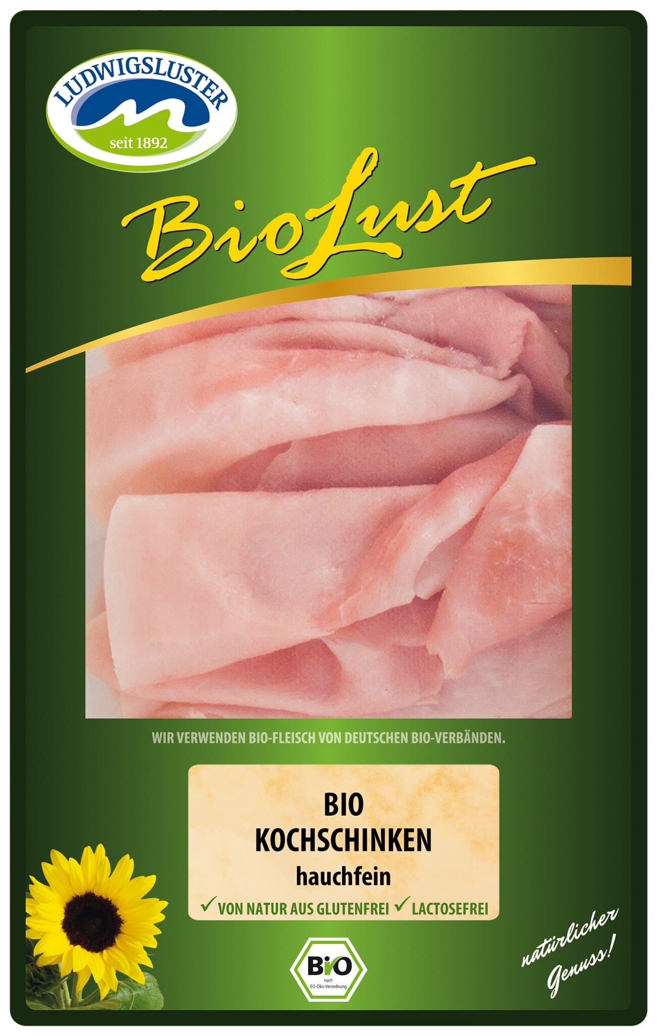 BioLust Kochschinken hauchfein