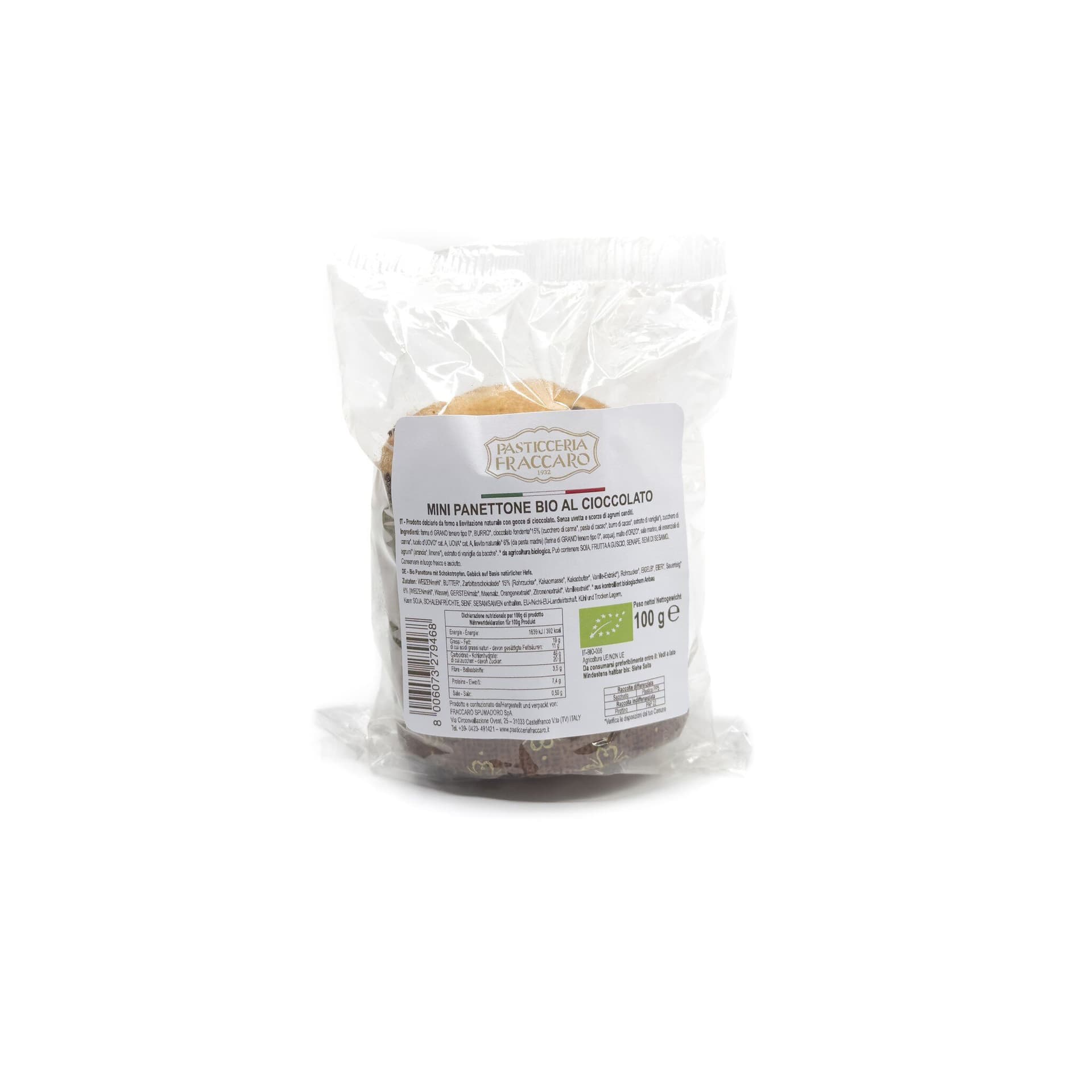 Pasticceria Fraccaro Panettone Schokolade