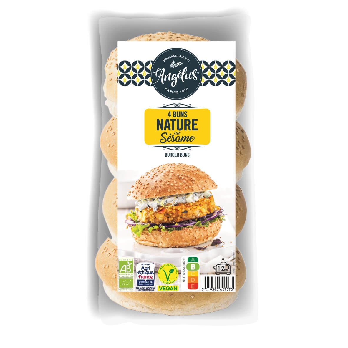L'Angélus Hamburger Buns