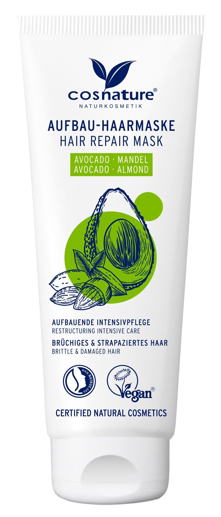 cosnature Repair-Haarmaske Avocado & Mandel