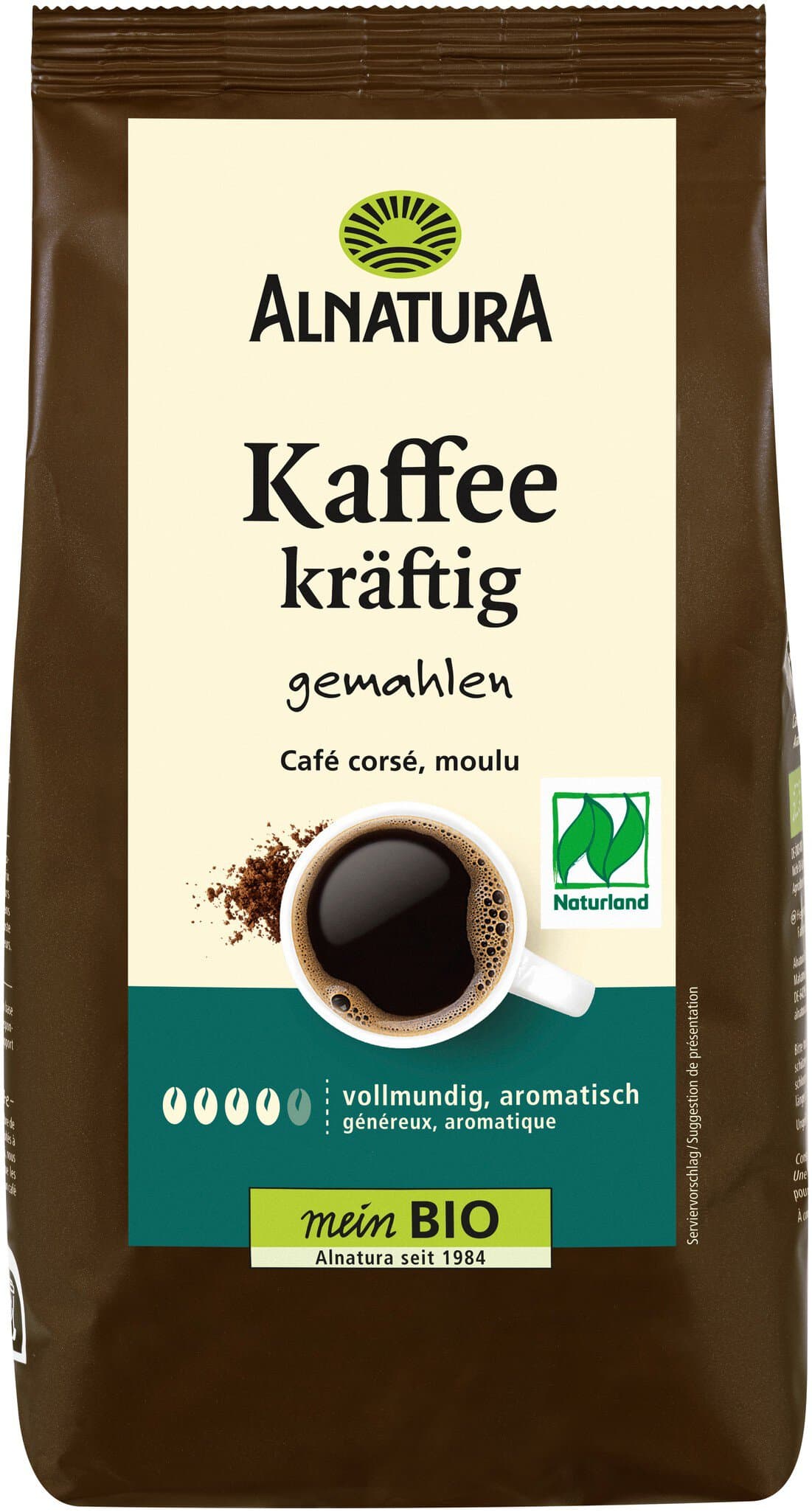 Alnatura Kaffee kräftig (gemahlen)