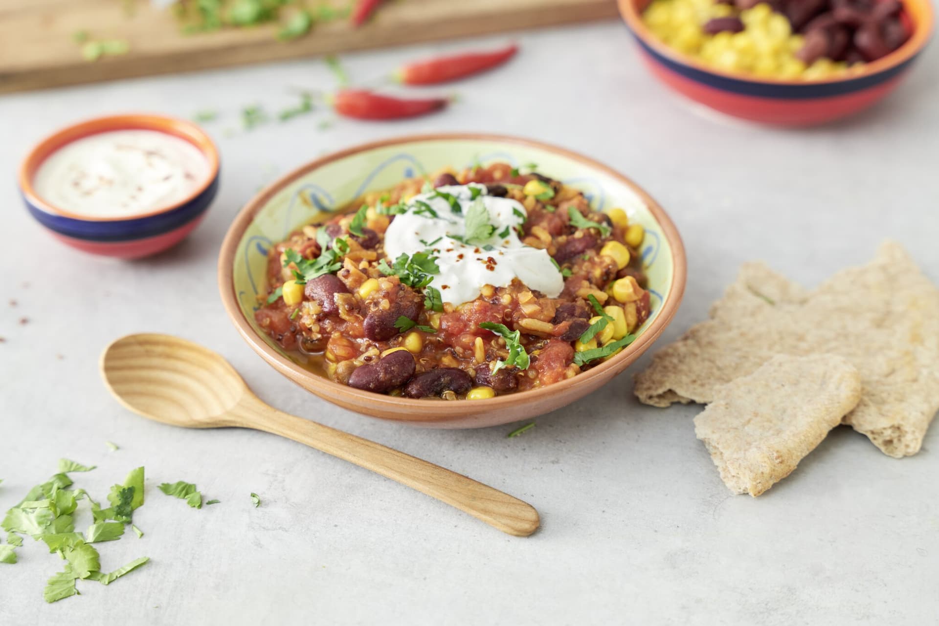 Schnelles Chili sin Carne