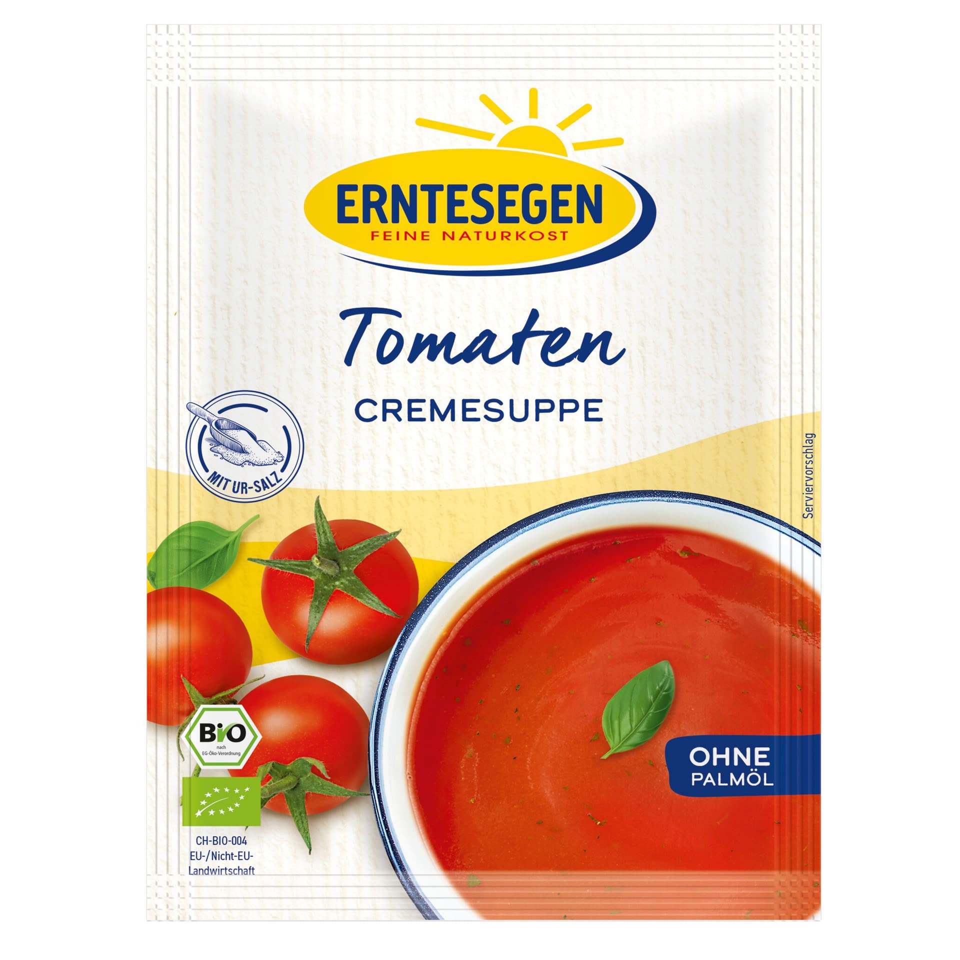 Erntesegen Tomaten Cremesuppe