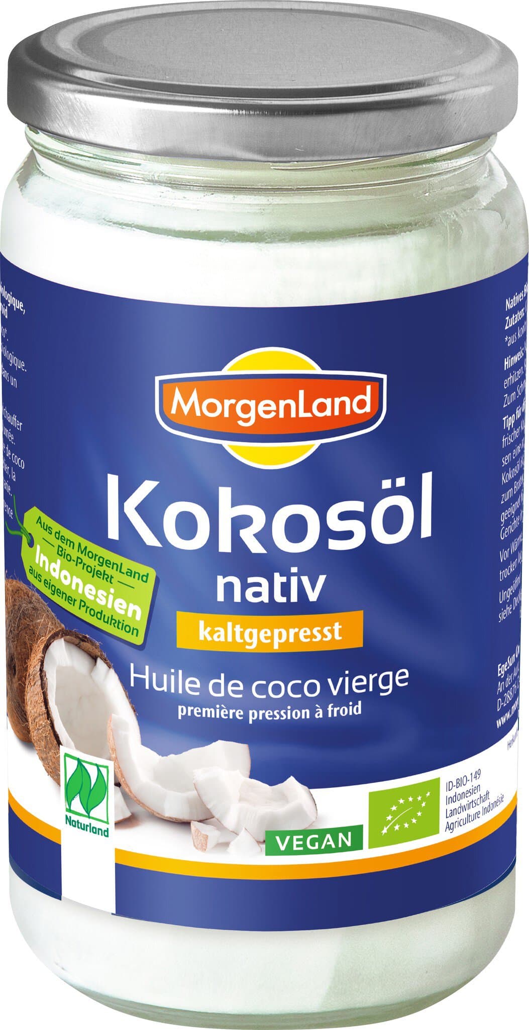 Morgenland Kokosöl nativ 950ml