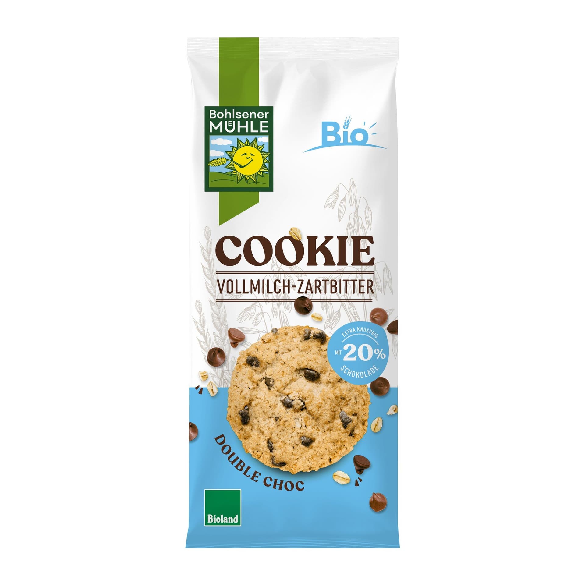 Bohlsener Mühle Cookie Vollmilch Zartbitter