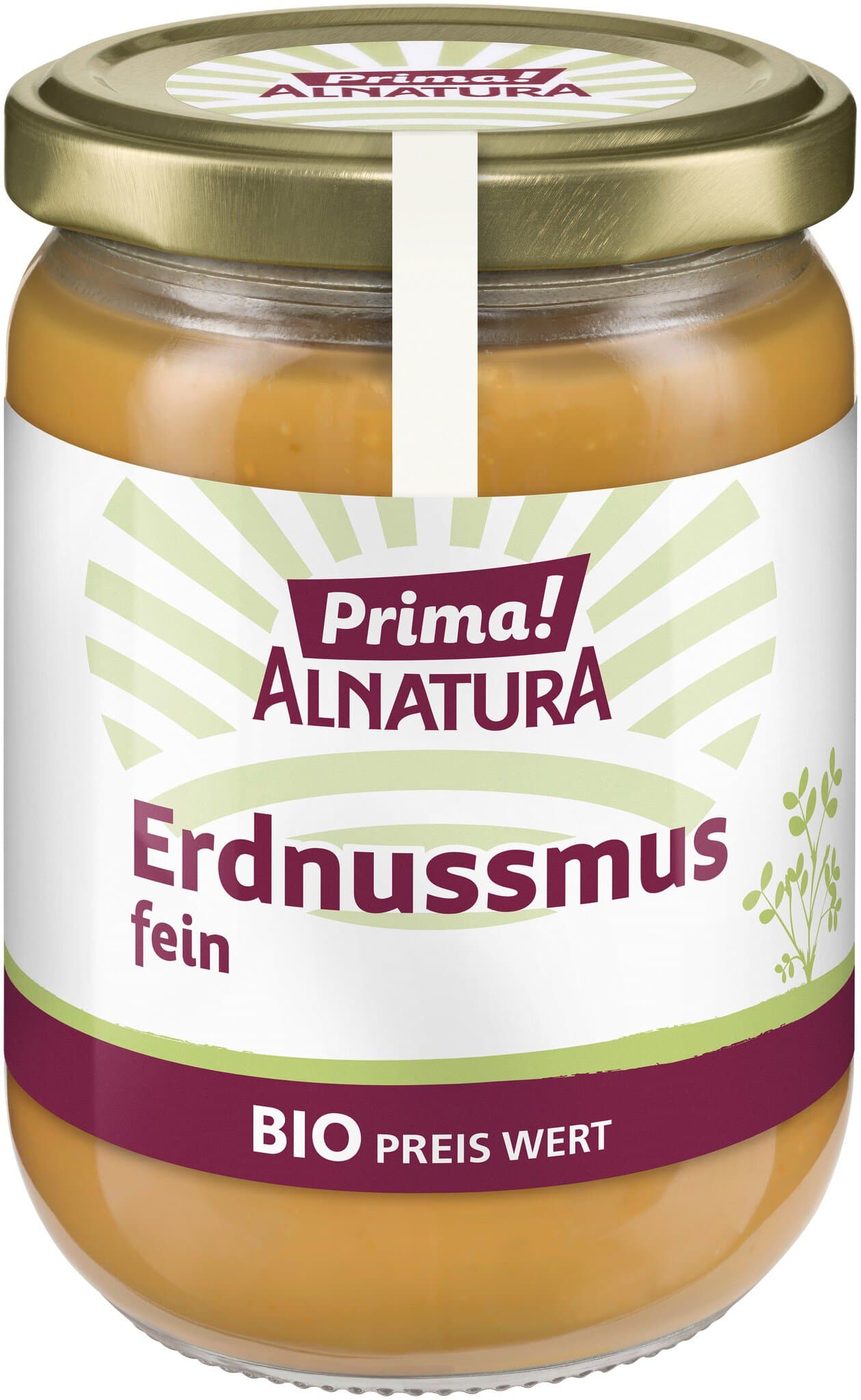 Prima! Alnatura Erdnussmus fein