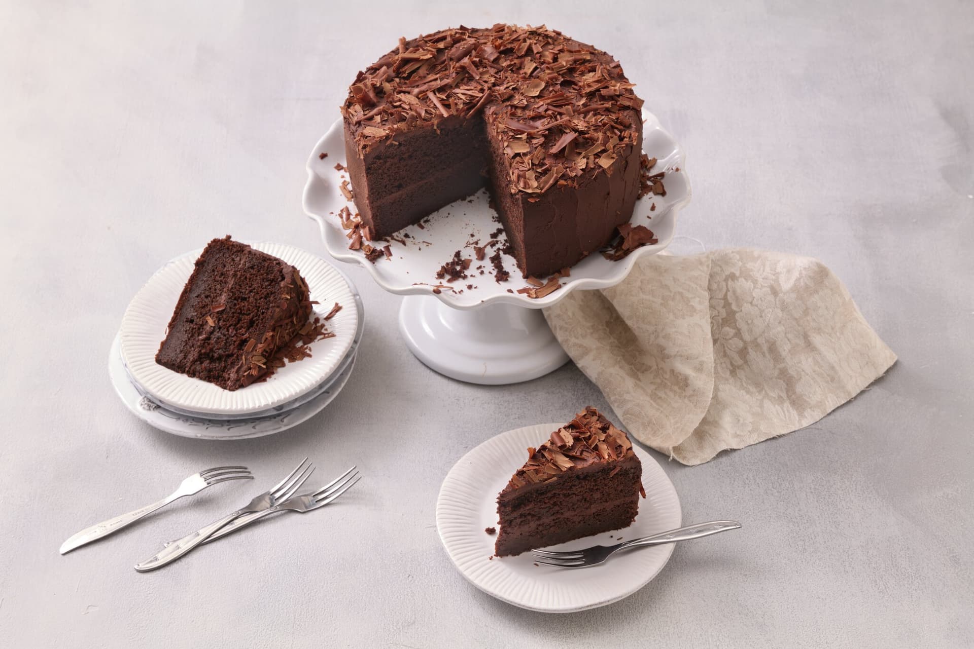Veganer Schokoladenkuchen